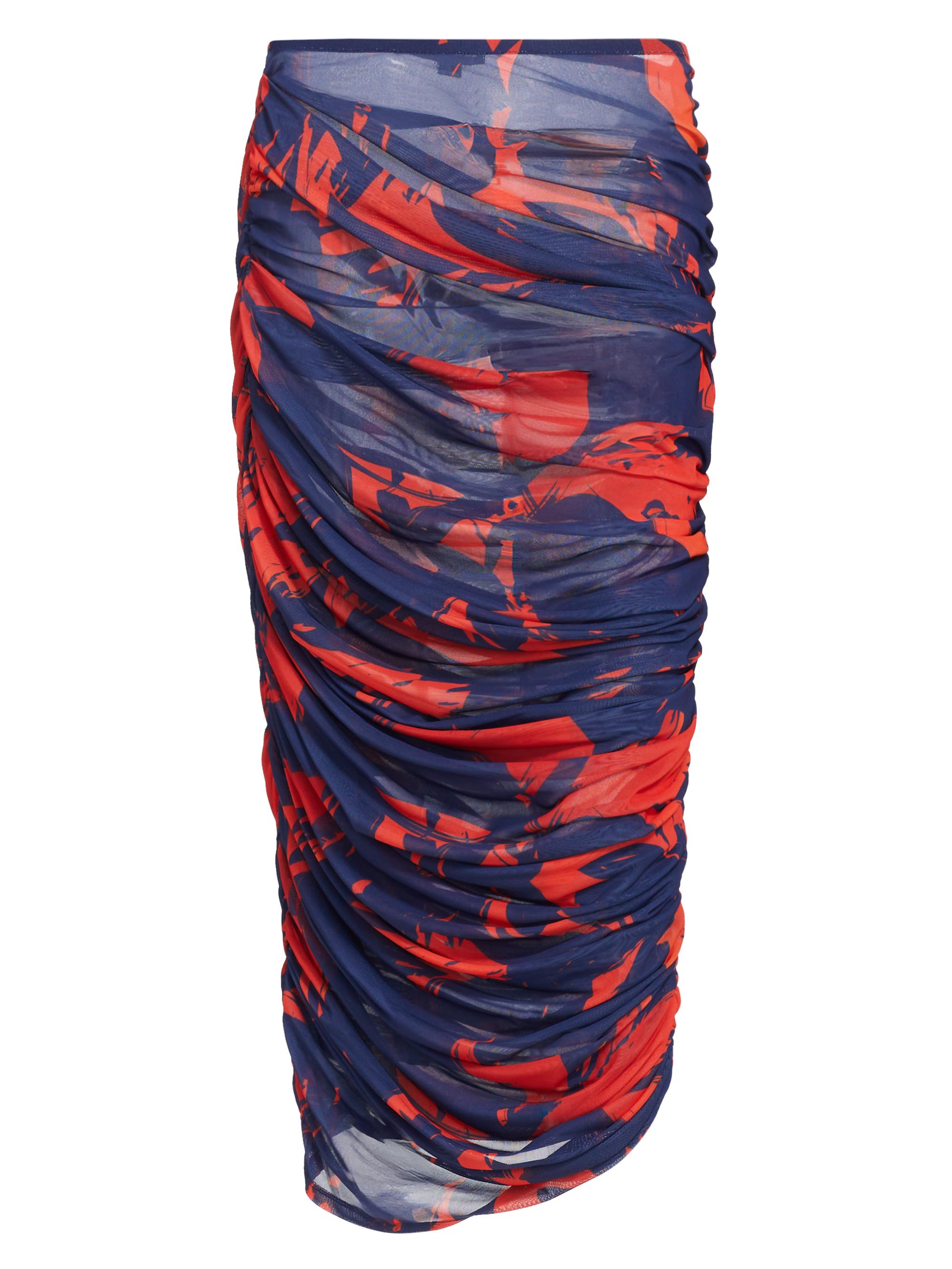 Lamarque Women's Pace Long Mesh Skirt - Floral