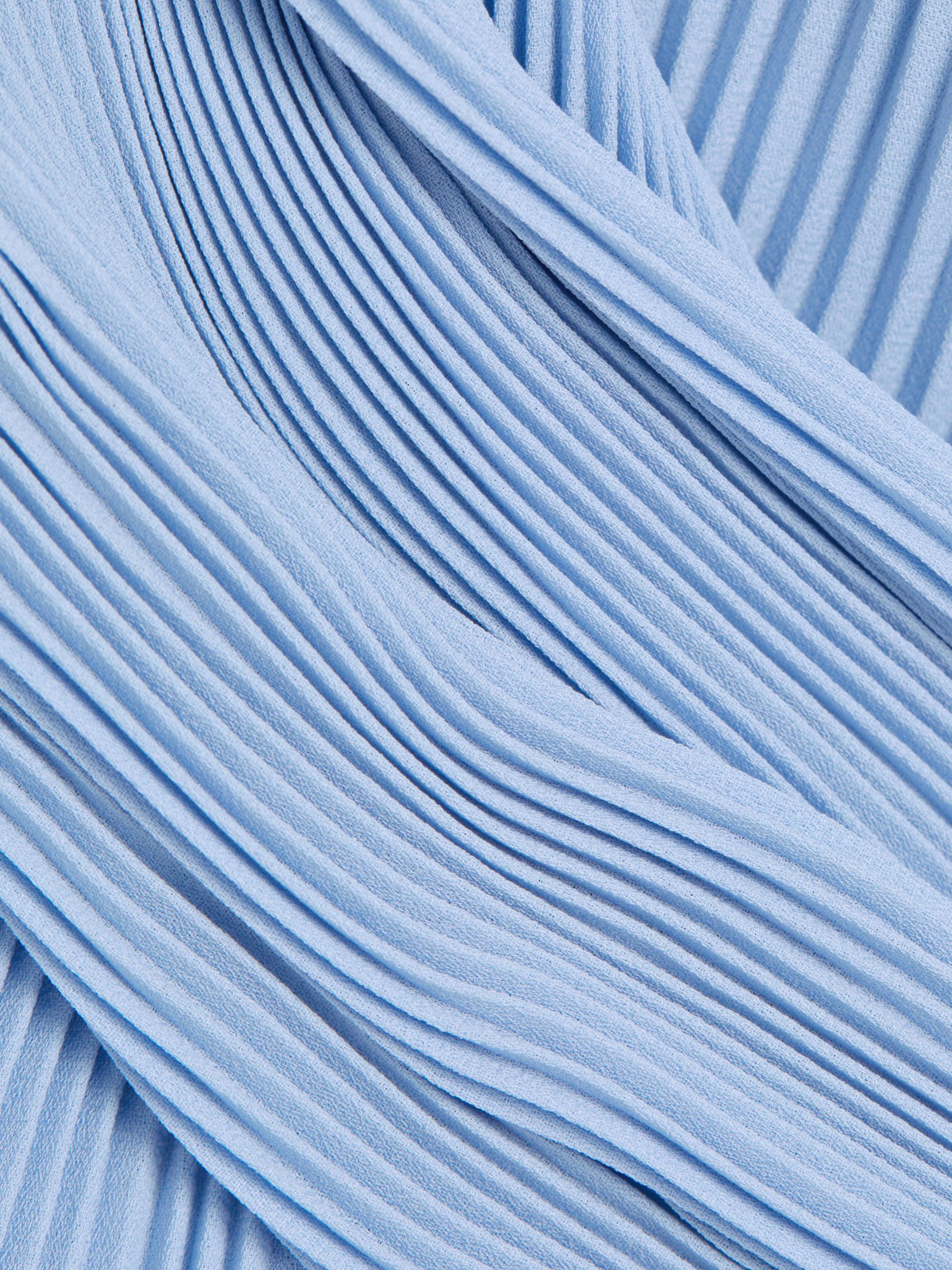 Shop Milly Liv Pleated Tie-Waist Minidress | Saks Fifth Avenue