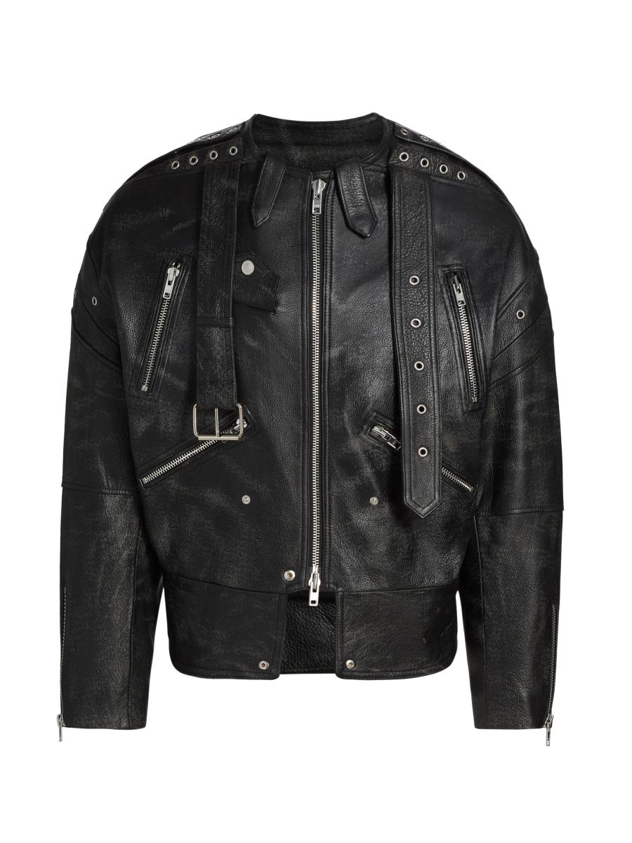 EZR Leather Biker Jacket | Saks Fifth Avenue