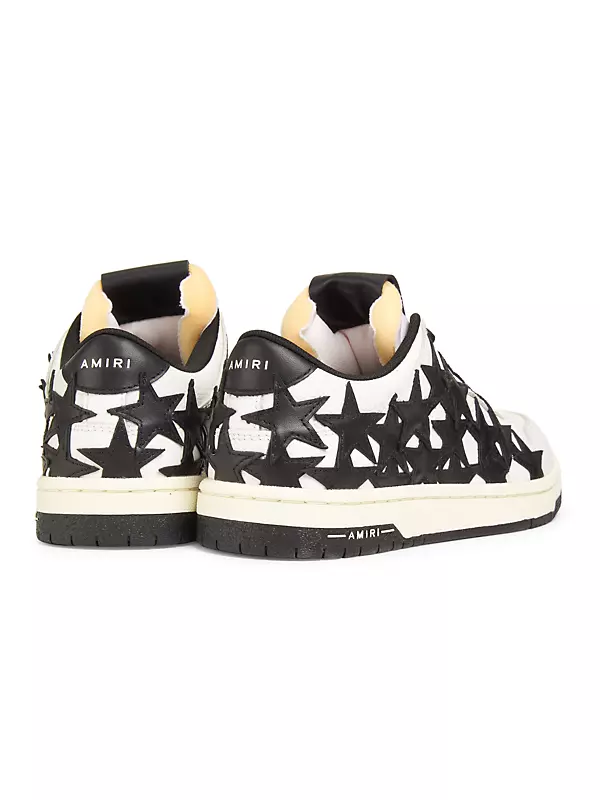 Shop Amiri Stars Low Leather Sneakers | Saks Fifth Avenue