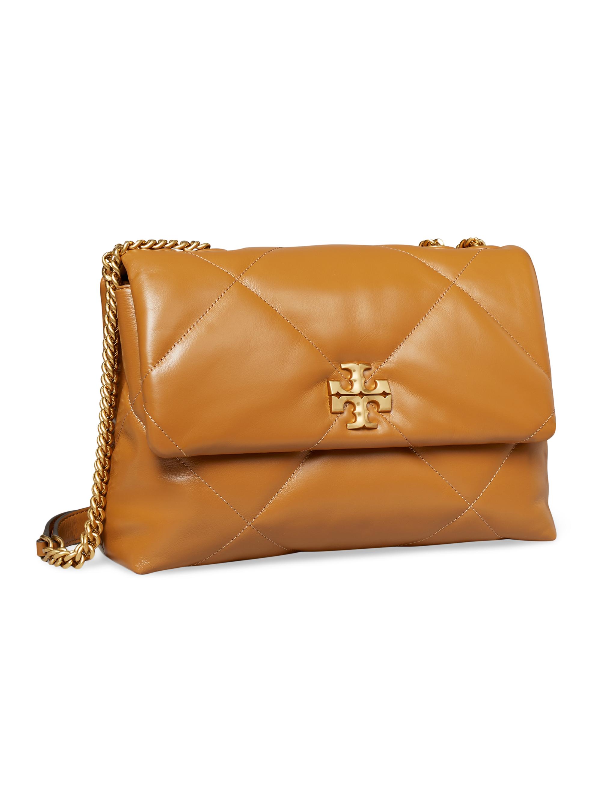 Tory Burch Large Kira Diamond Leather Shoulder Bag | Saks Fifth Avenue