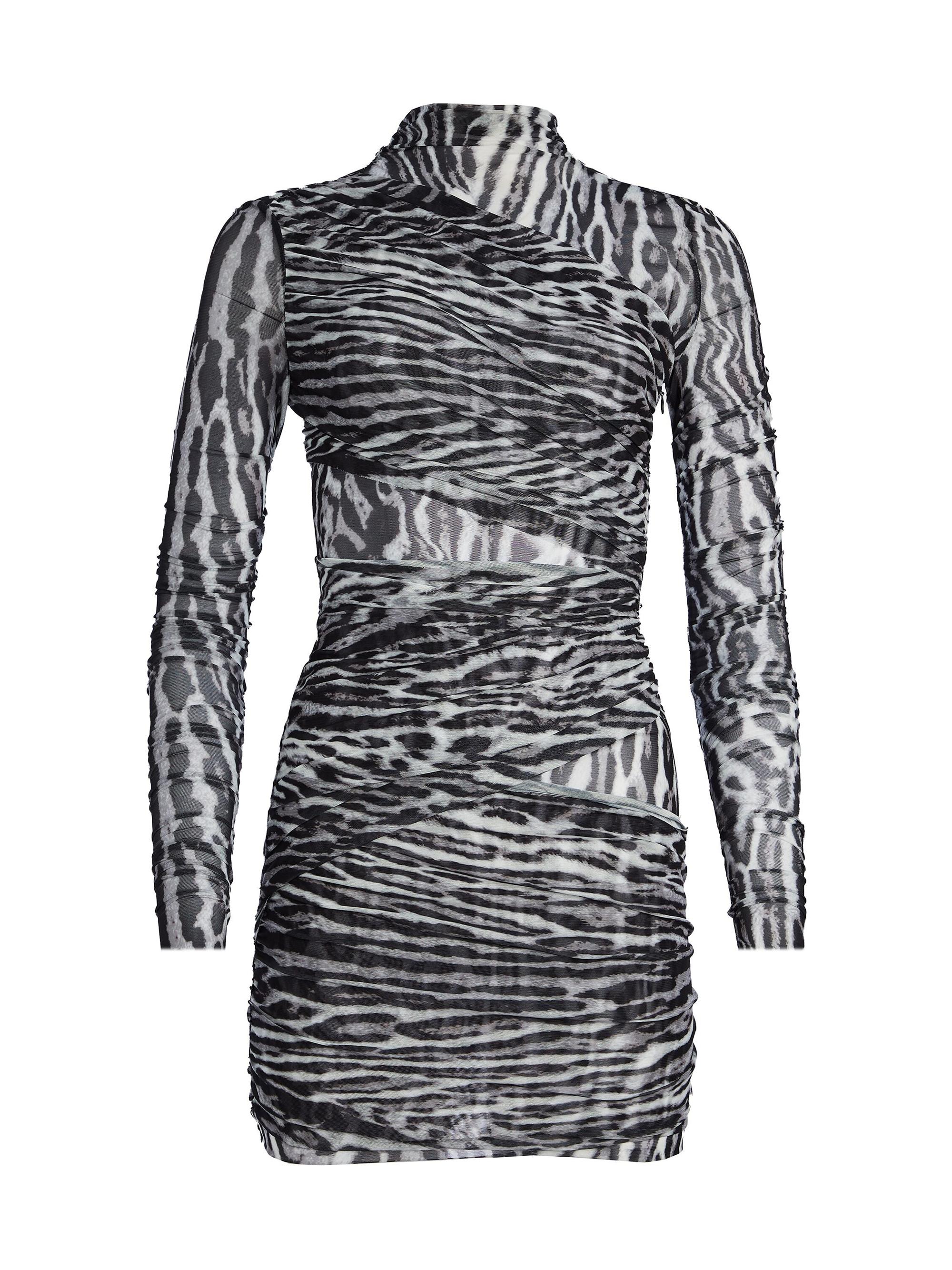 Ser.o.ya Women's Aelia Dress - Grey Ocelot