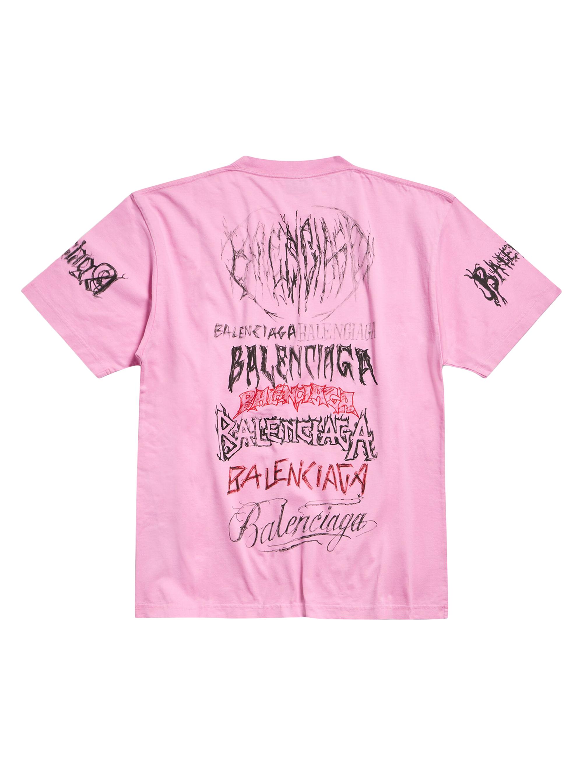Balenciaga DIY Metal T-Shirt Large Fit | Saks Fifth Avenue