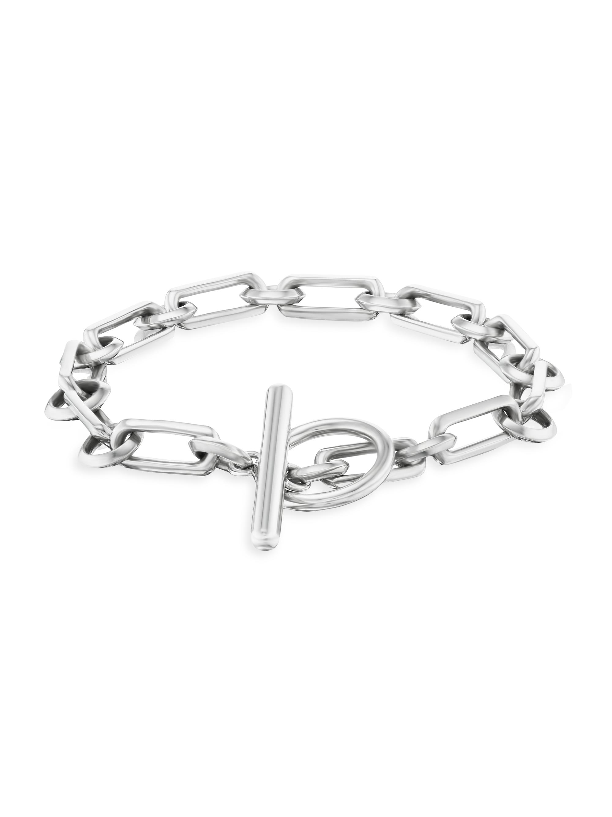 Sheryl Lowe Women's Soho Sterling Silver Oval-Link Chain Bracelet - Silver