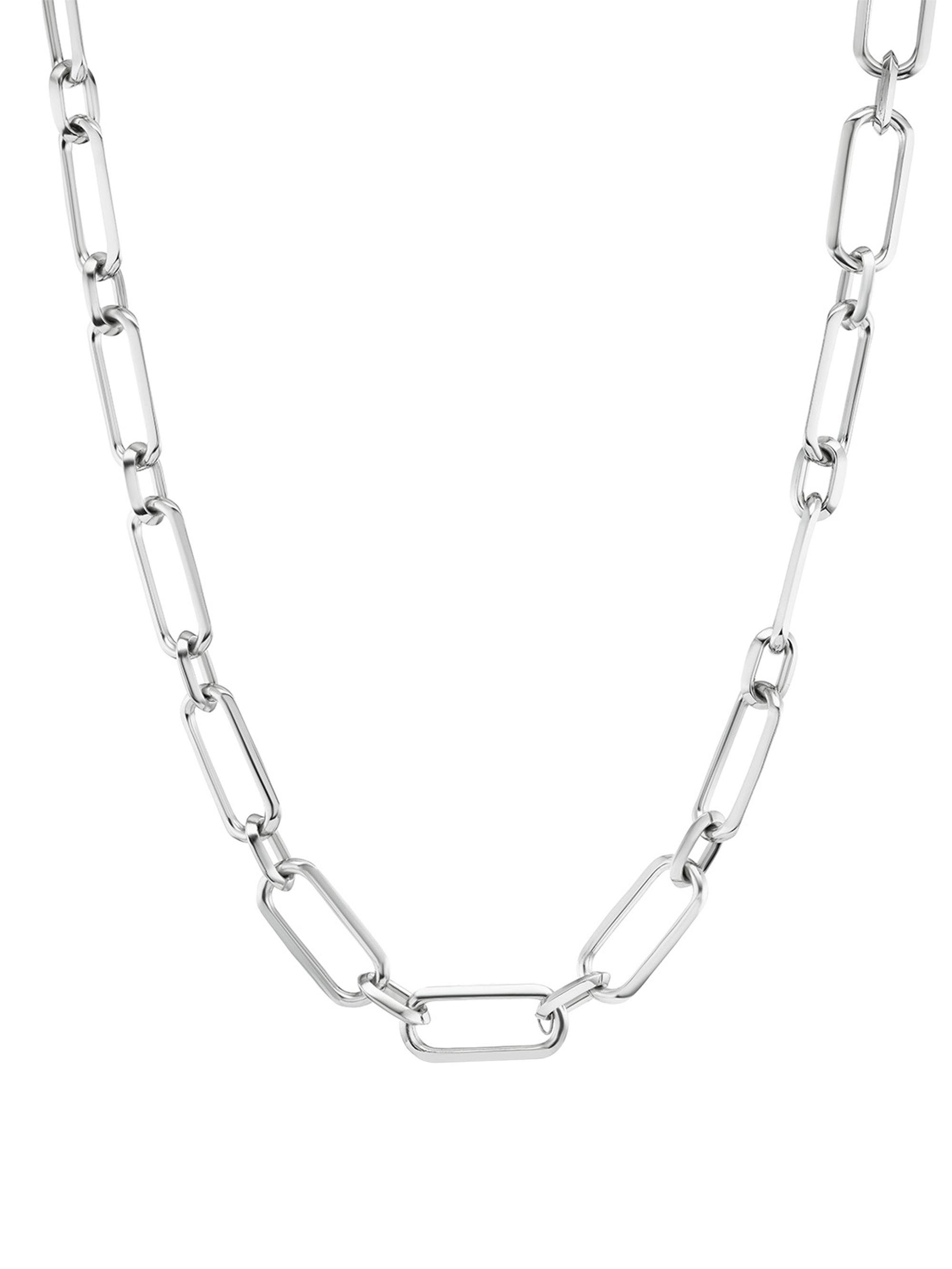Sheryl Lowe Women's Gwyneth Sterling Silver  Oval-Link Chain Necklace - Silver