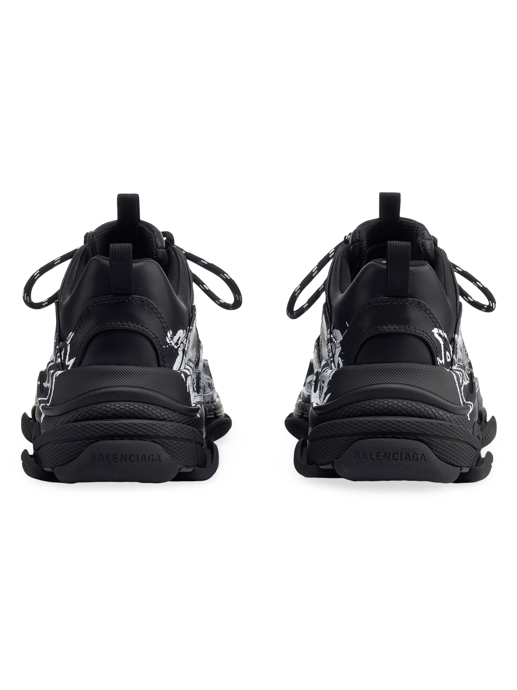 Balenciaga Triple S Sneakers in Diy Metal | Saks Fifth Avenue