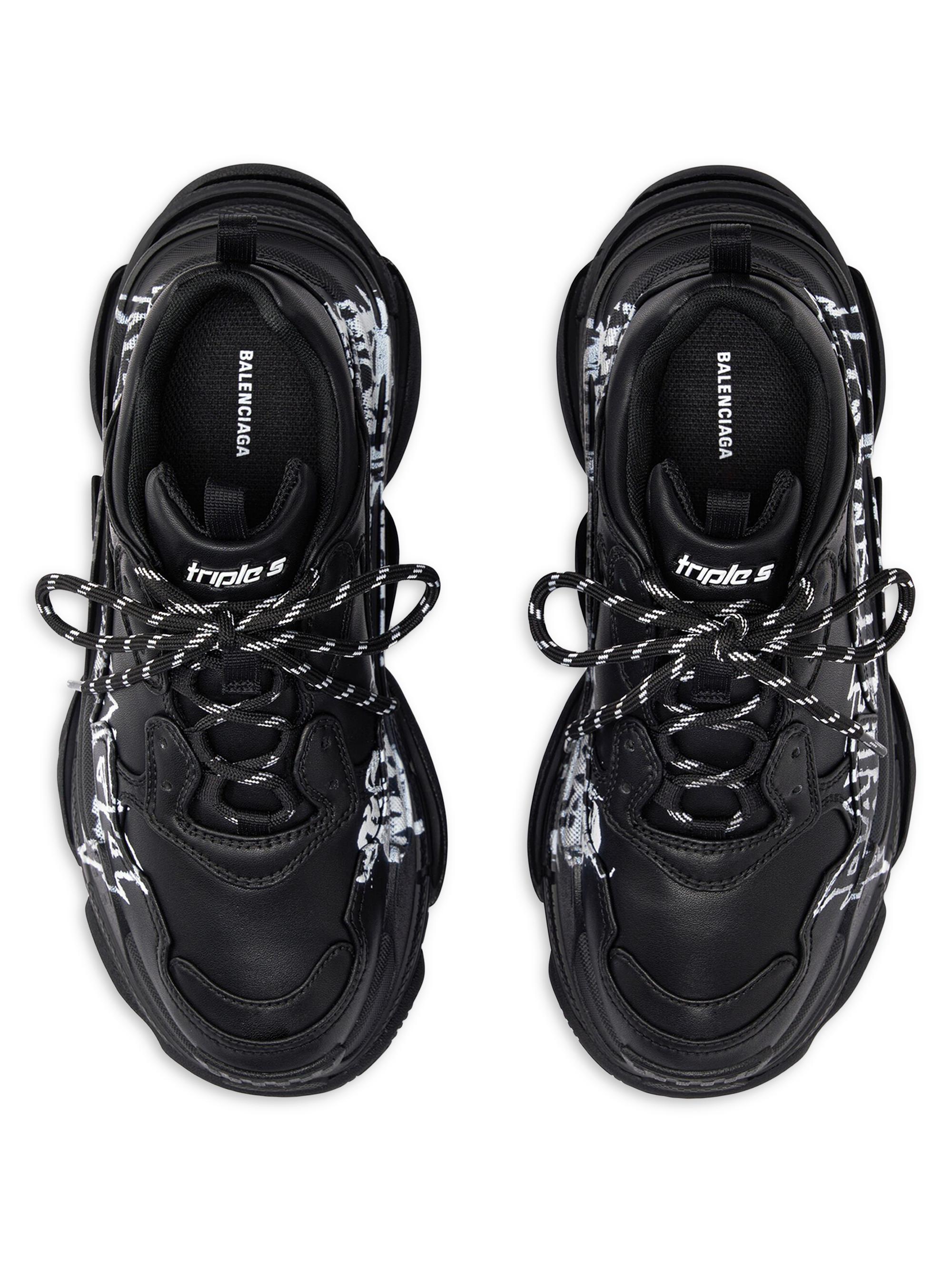 Balenciaga Triple S Sneakers in Diy Metal | Saks Fifth Avenue