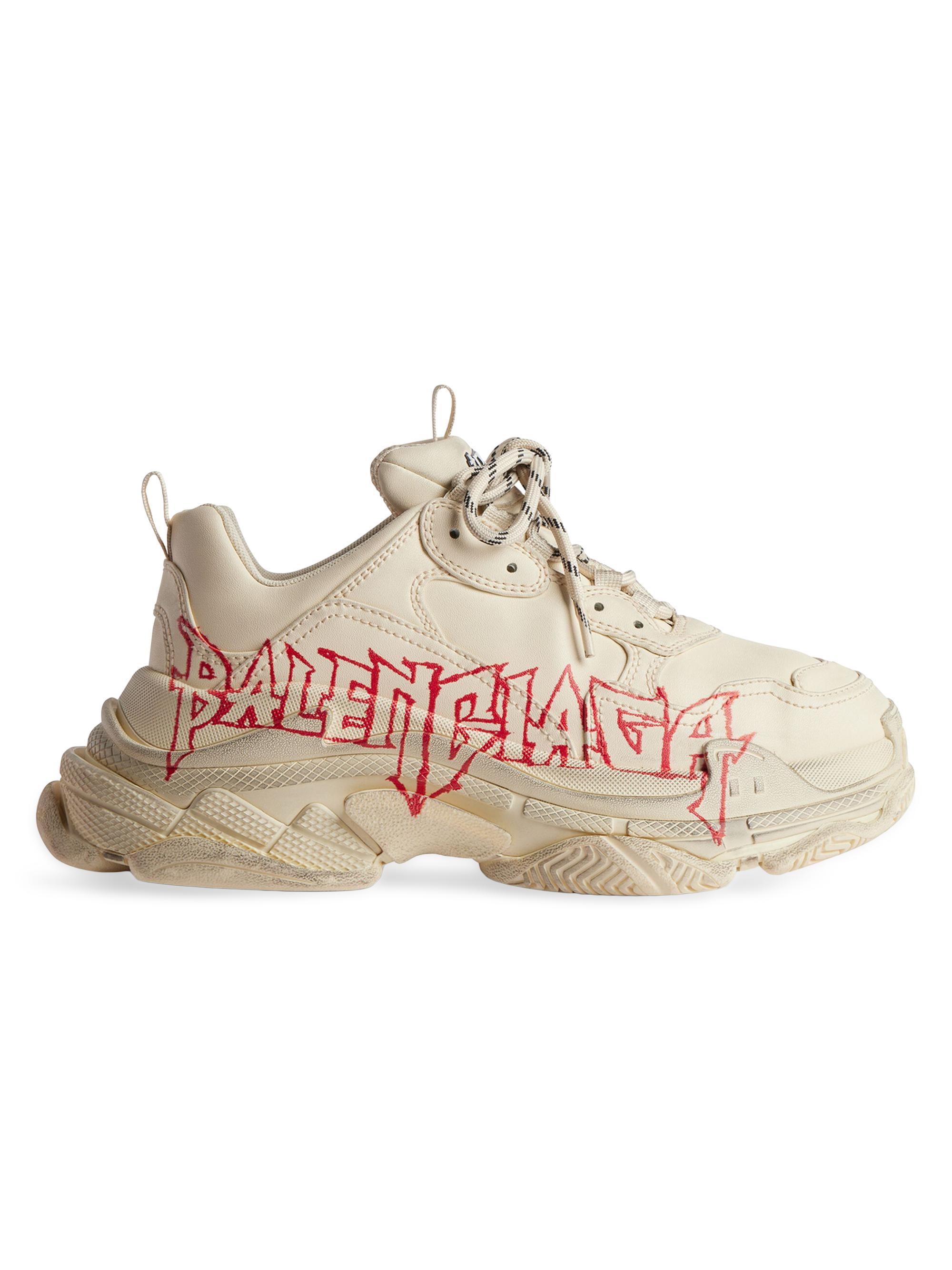 Balenciaga Triple S Sneakers in Diy Metal | Saks Fifth Avenue