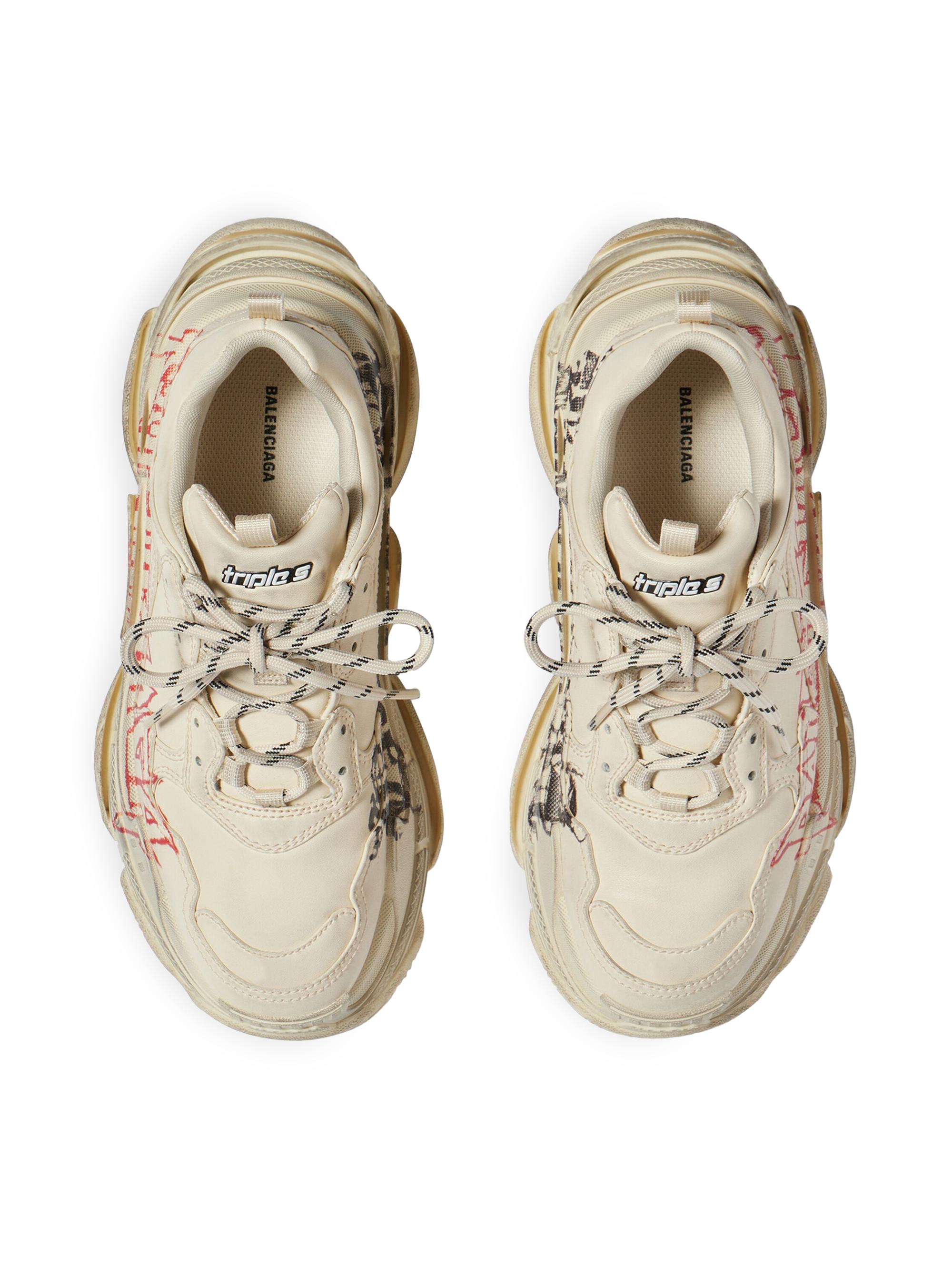 Balenciaga Triple S Sneakers in Diy Metal | Saks Fifth Avenue