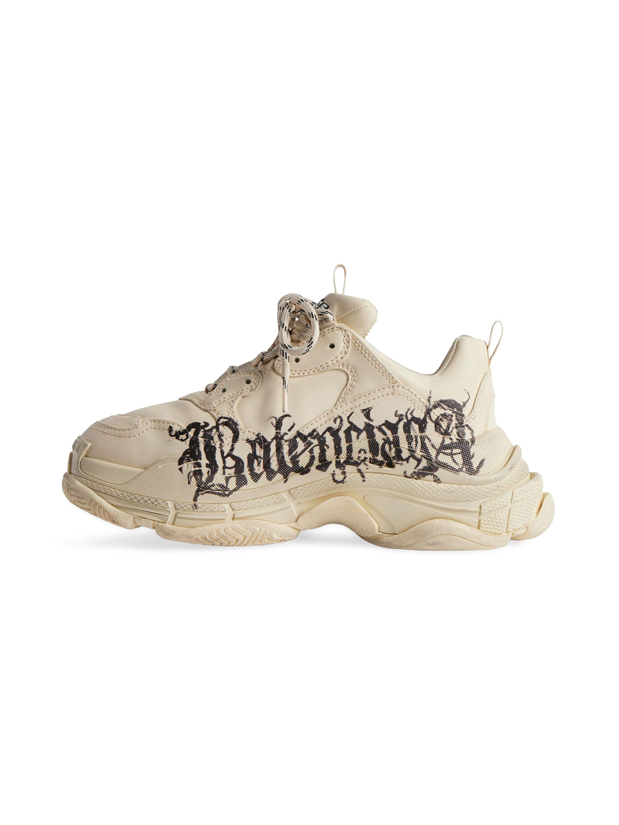 Balenciaga Triple S Sneakers in Diy Metal | Saks Fifth Avenue