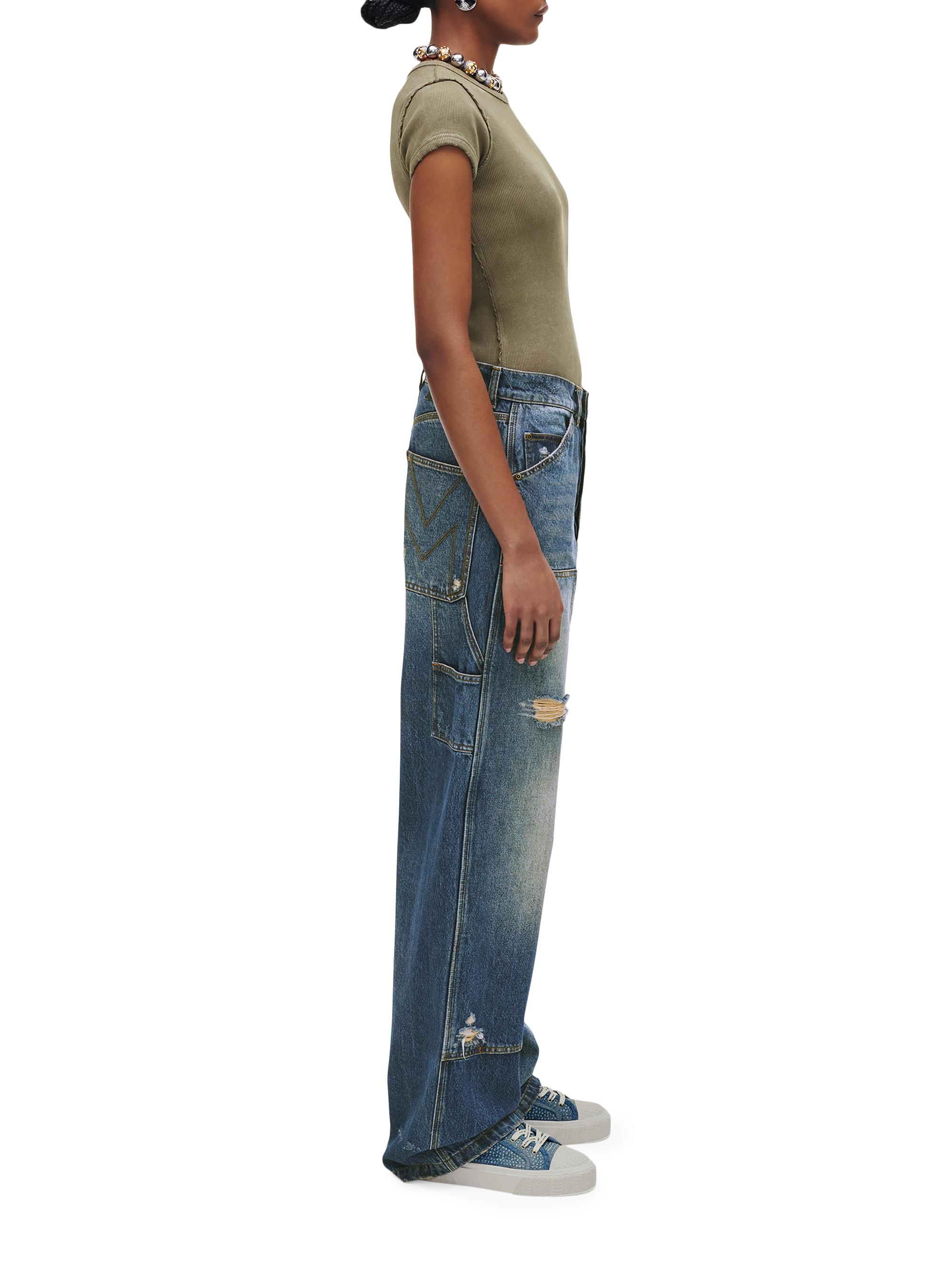 marc jacobs スケルトンシューズ Marc Jacobs The Crystal Denim Sneakers | Saks Fifth Avenue