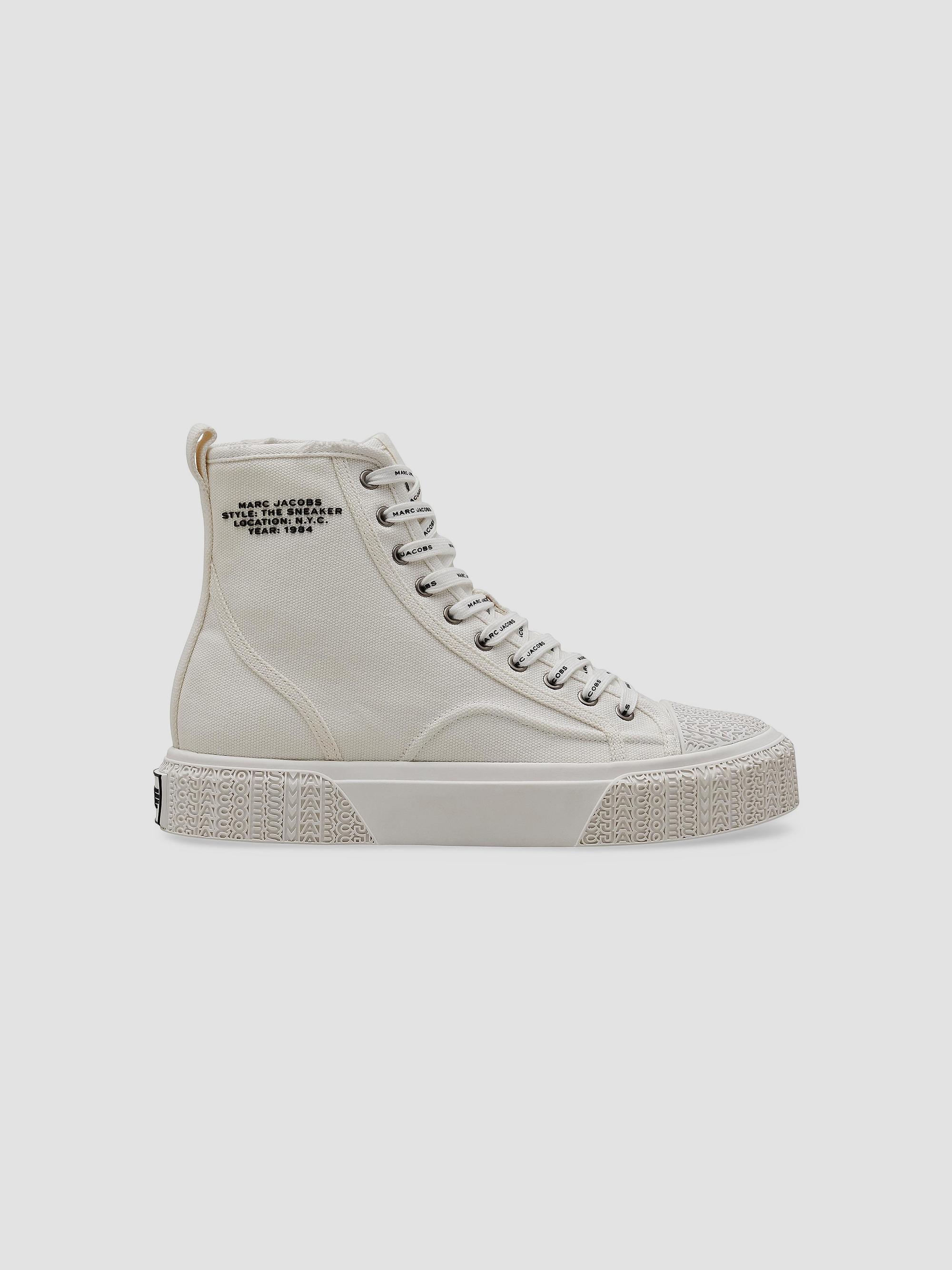 MARC JACOBS THE SNEAKER ホワイト 35 Marc Jacobs The High Top Sneaker | Saks Fifth Avenue