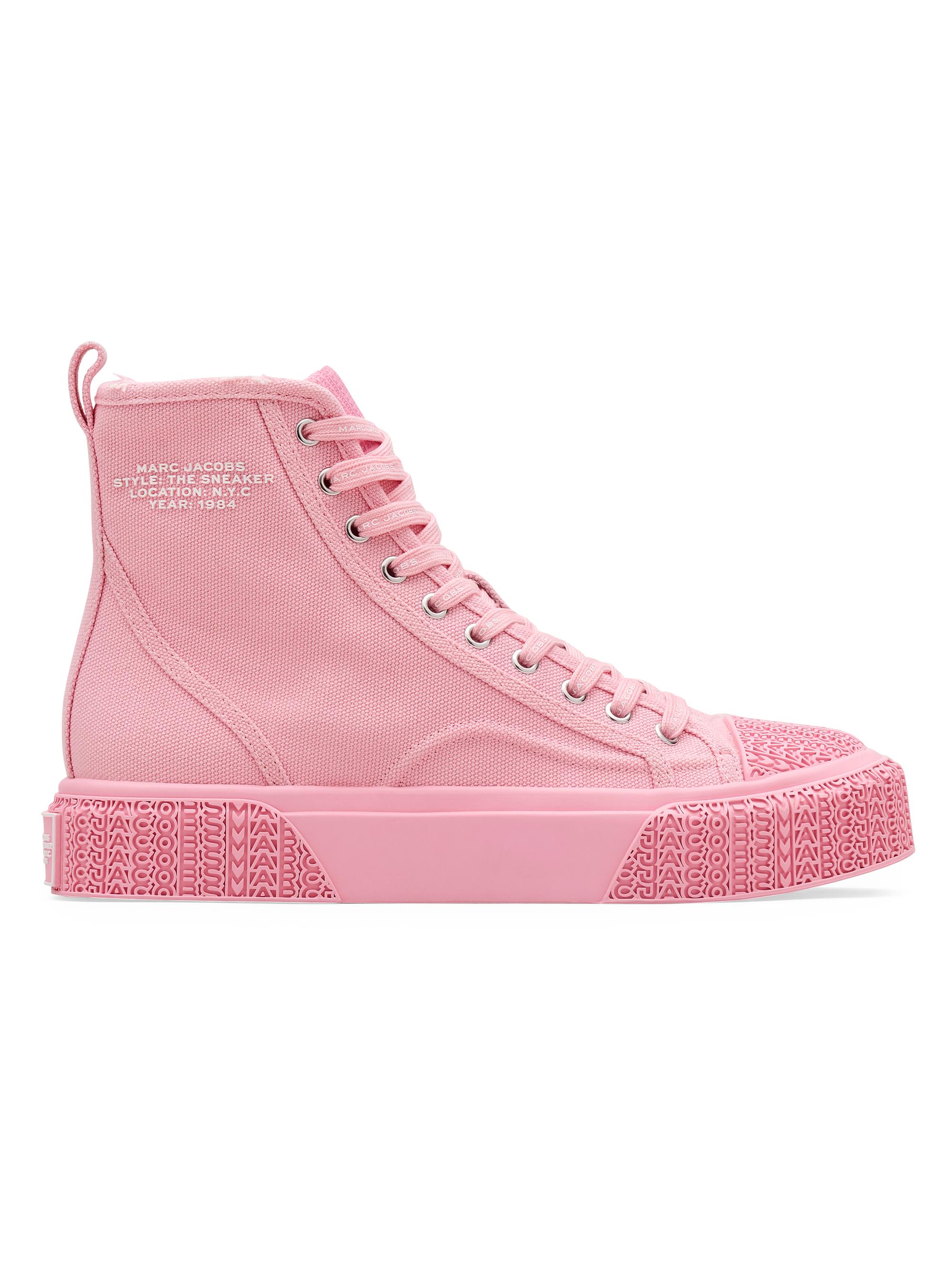 Marc Jacobs Women's The High Top Sneaker - Ribbon Pink