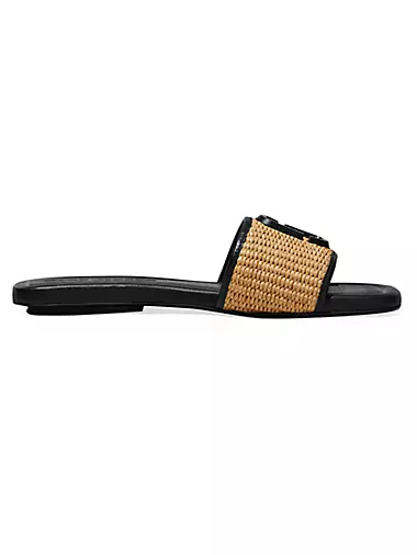 The J Marc Woven Leather Sandals