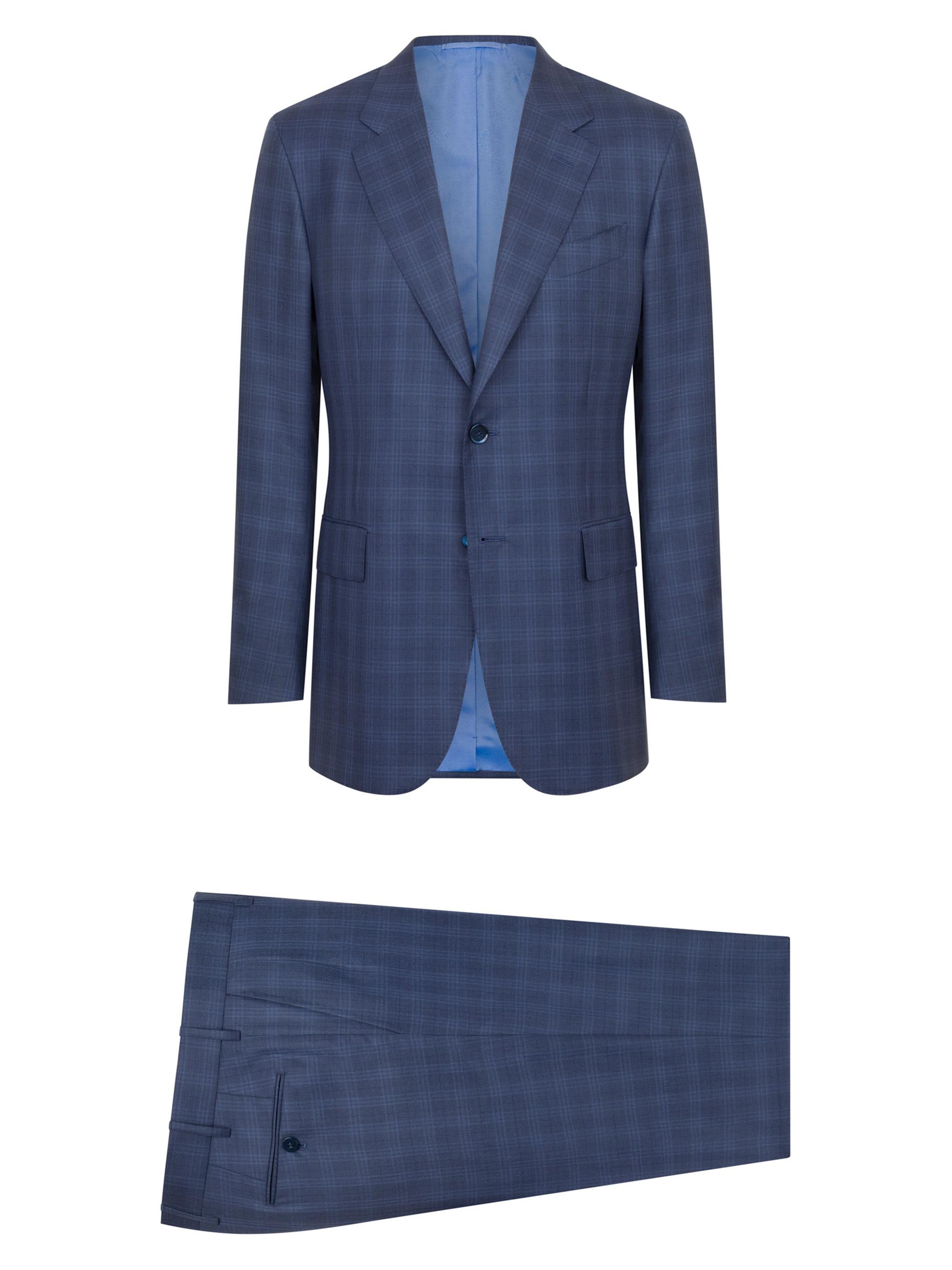 Stefano Ricci Men's Two-Button Fiesole Suit - Blue