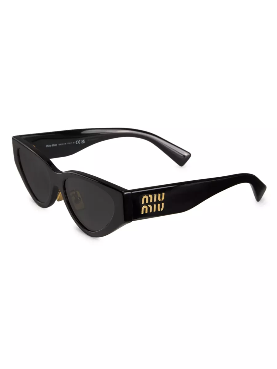 Shop Miu Miu 54MM Cat-Eye Sunglasses | Saks Fifth Avenue