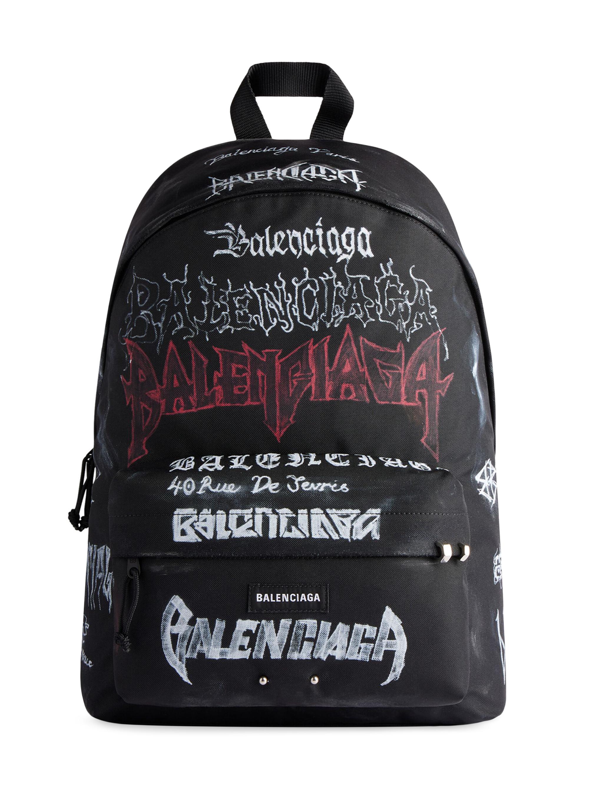 Balenciaga Explorer Backpack DIY Metal Allover | Saks Fifth Avenue