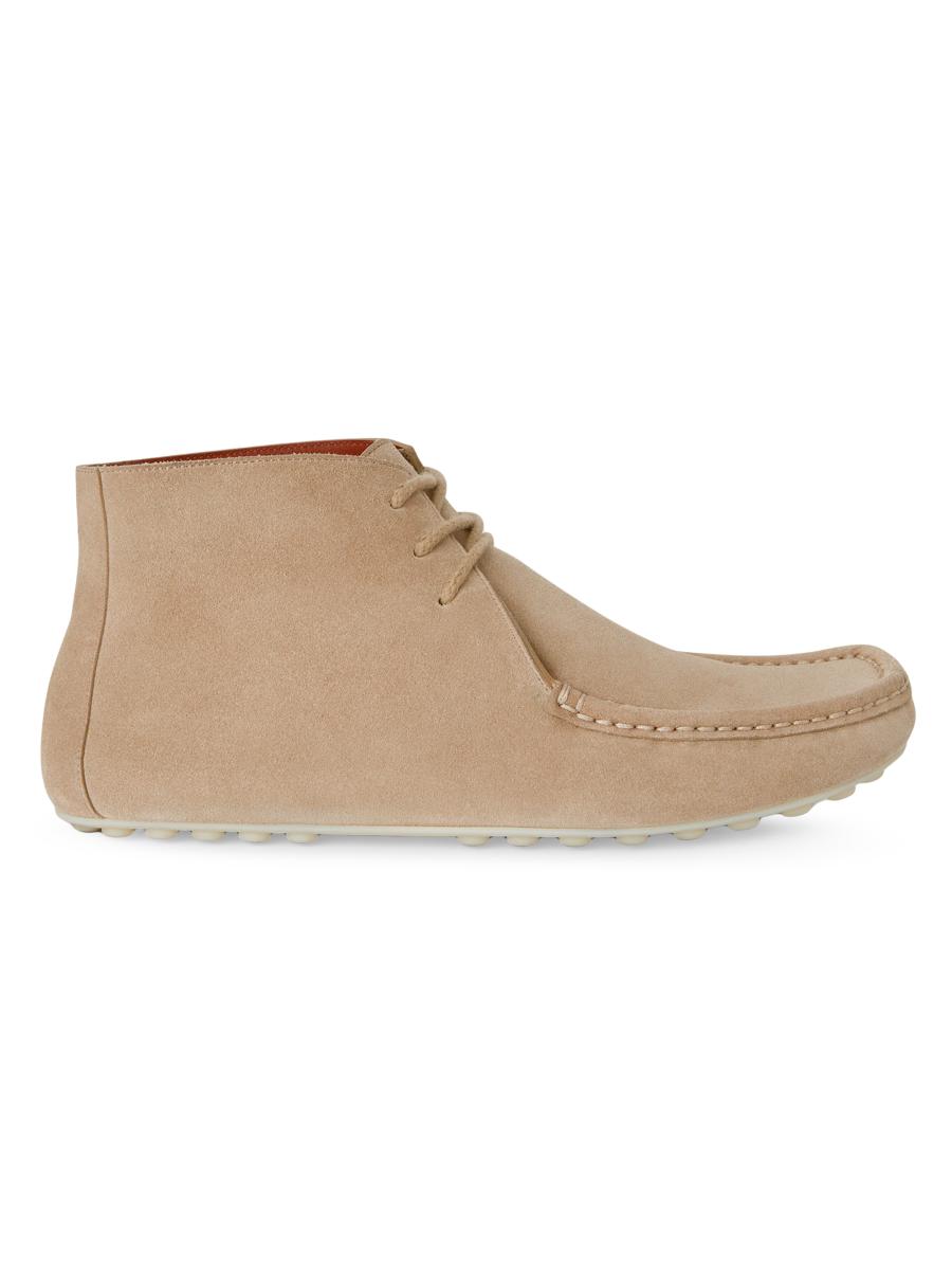 Loro Piana Dots Mid Roadster Suede Moccasins | Saks Fifth Avenue