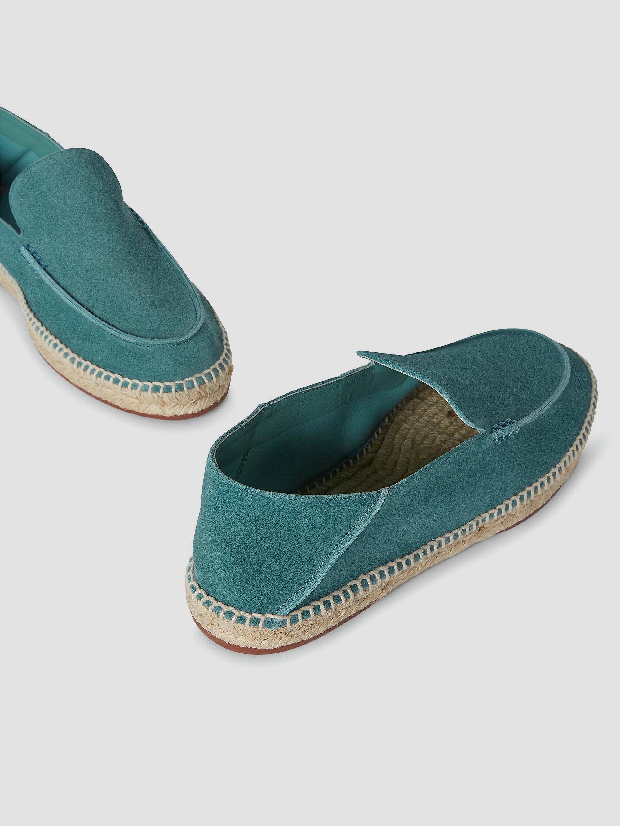 Loro Piana Seaside Walk Suede Loafers | Saks Fifth Avenue display picture 3
