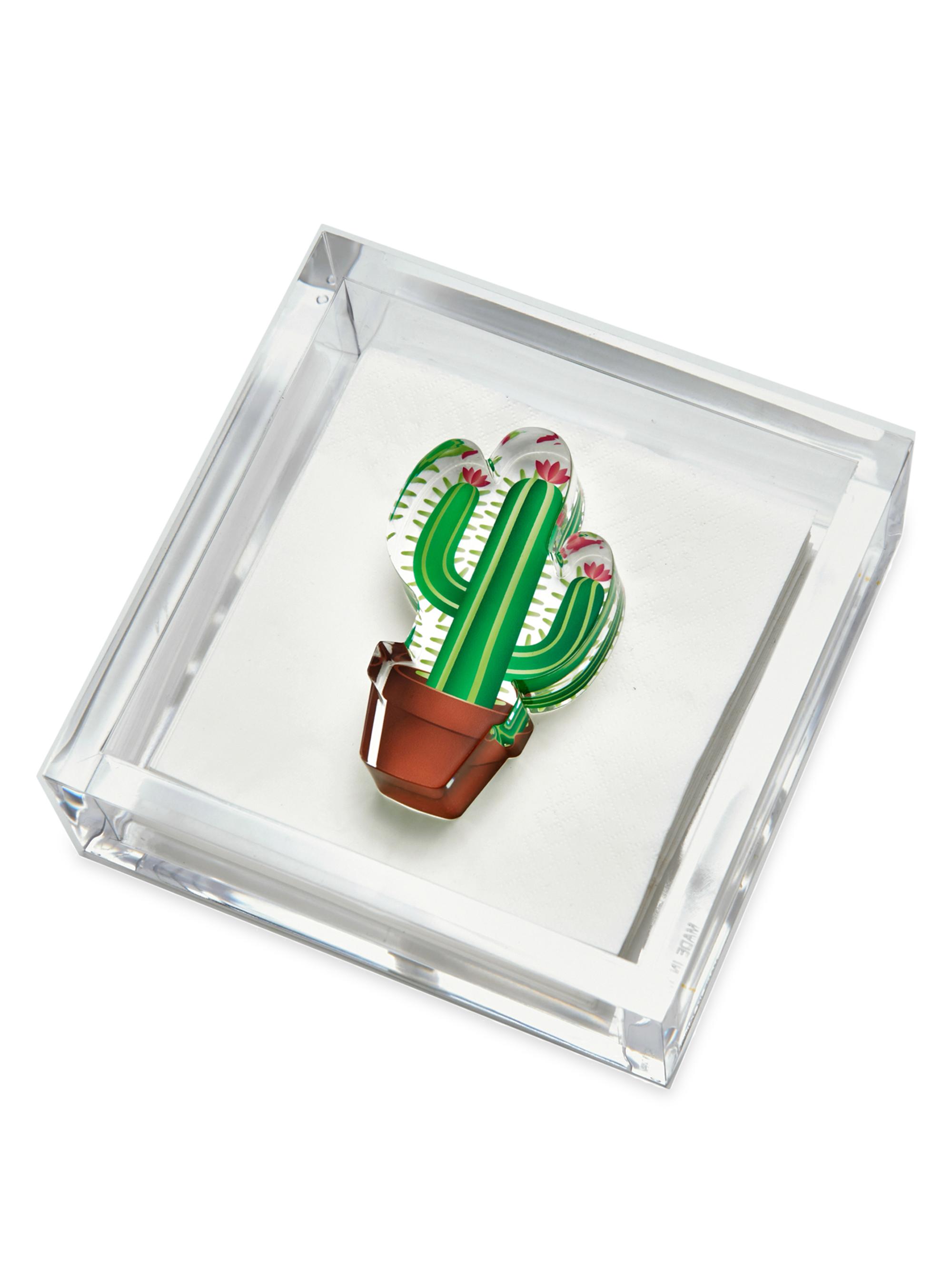Tara Wilson Designs Cactus Cocktail Napkin Holder
