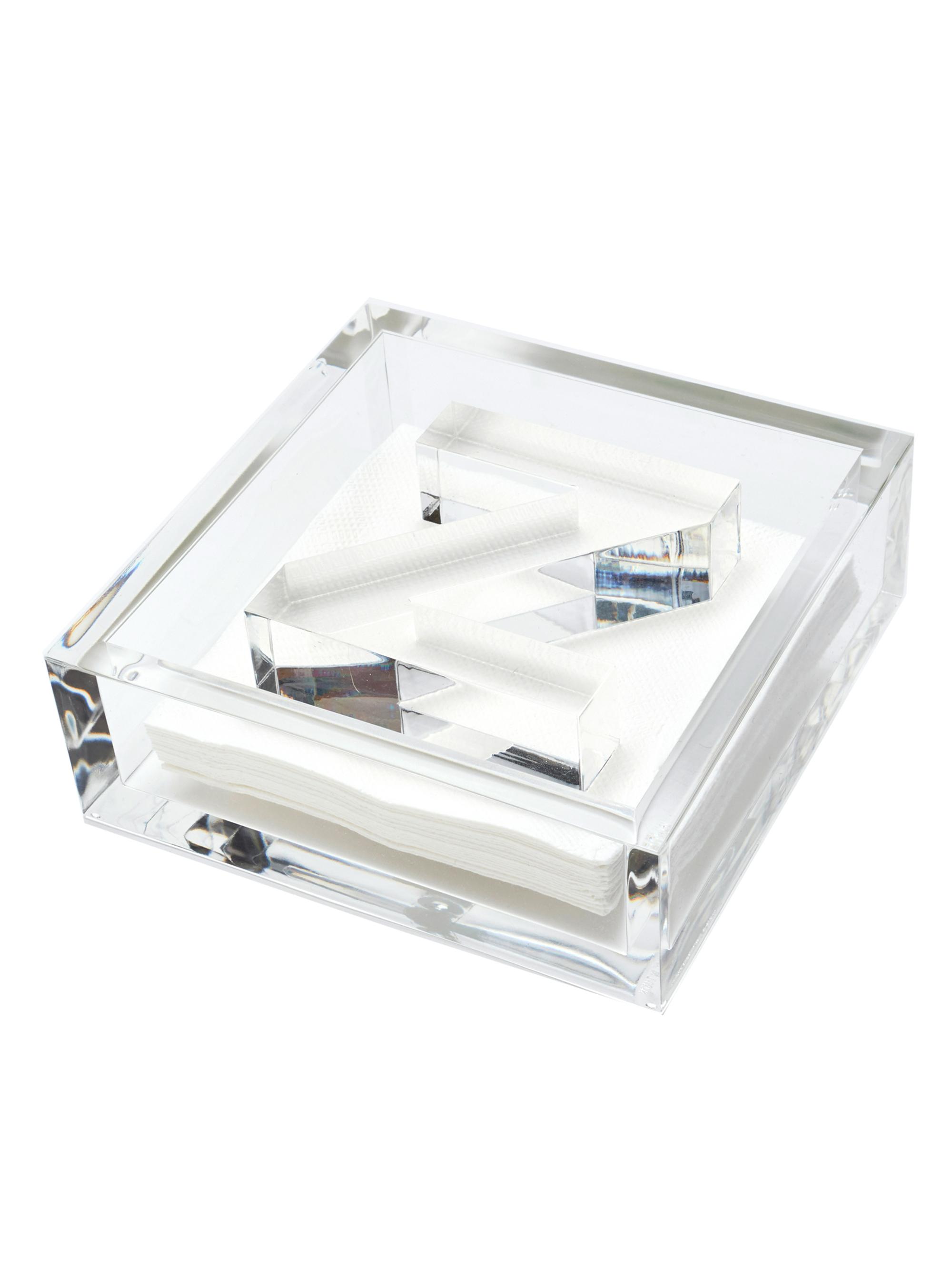 Tara Wilson Designs Initial Cocktail Napkin Holder - Z