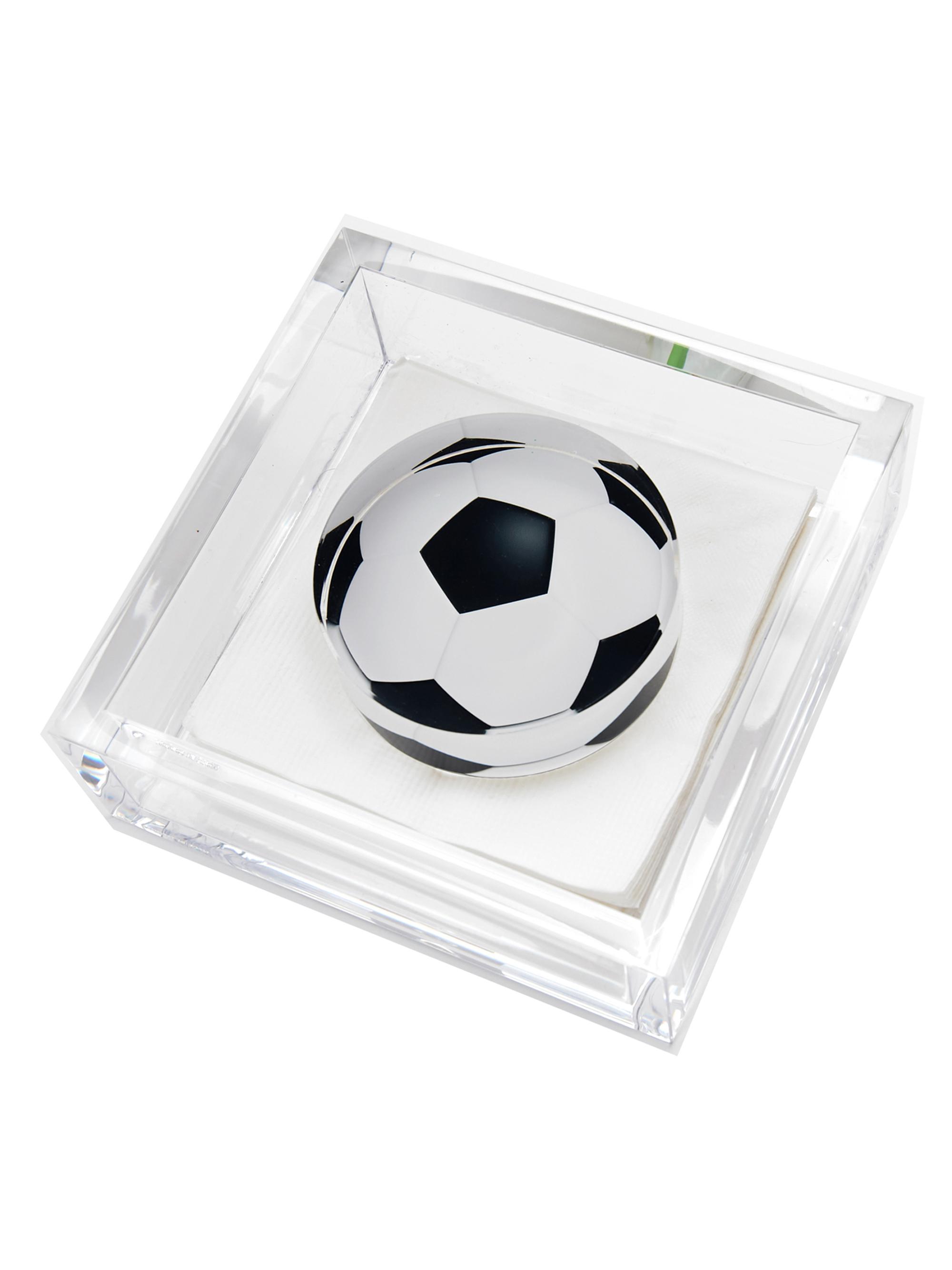 Tara Wilson Designs Soccer Cocktail Napkin Holder