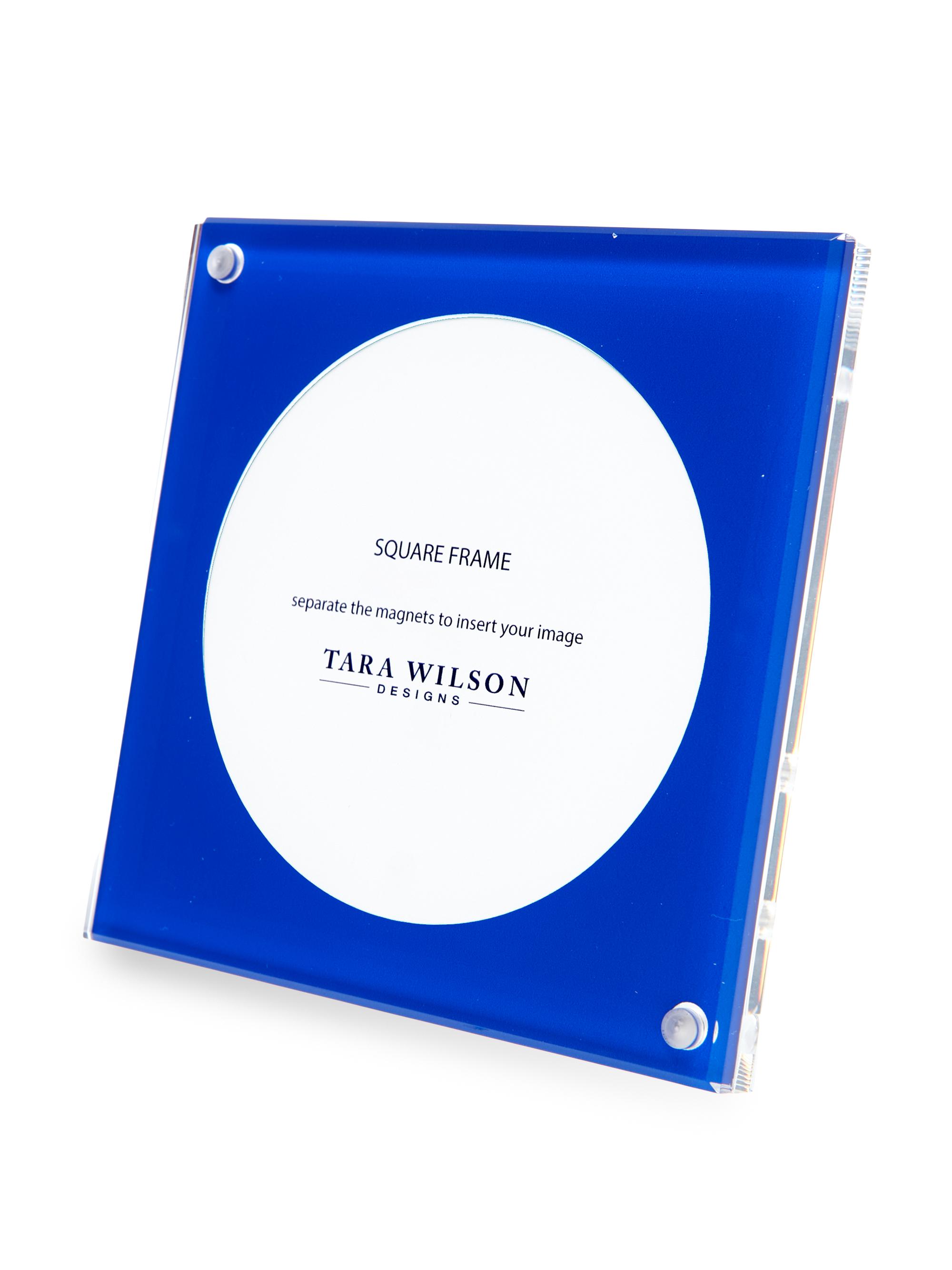 Tara Wilson Designs Square Photo Frame - Blue