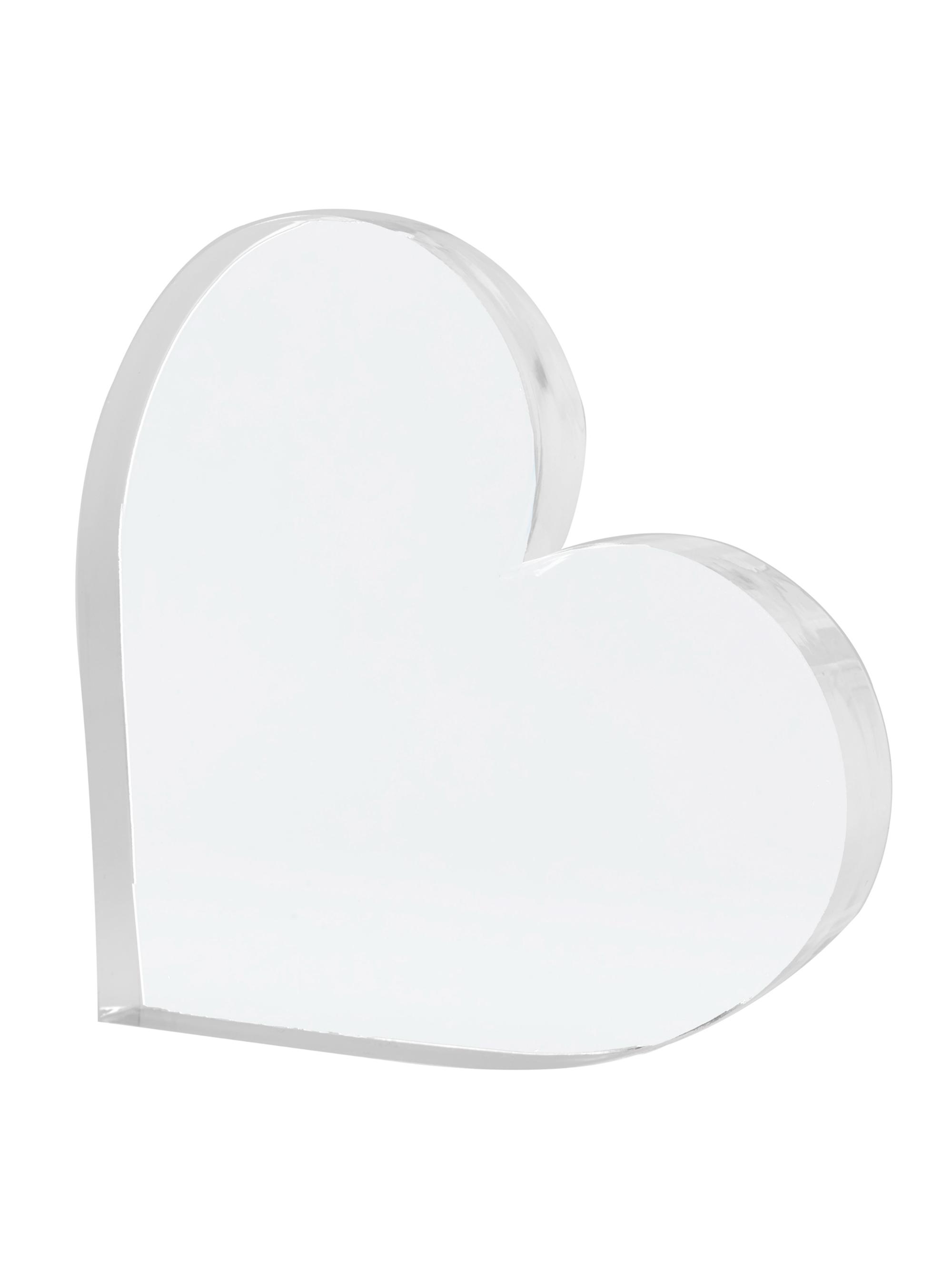 Tara Wilson Designs Stand Alone Heart Acrylic Decor - Black