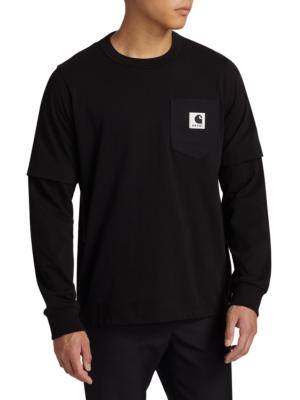 Sacai x Carhartt WIP Long-Sleeve T-Shirt