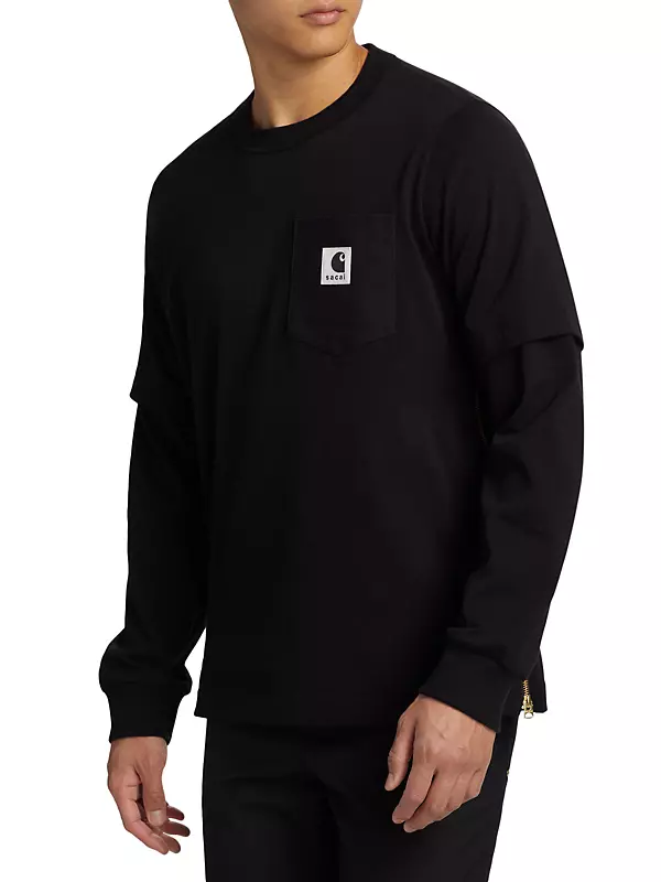 Shop Sacai Sacai x Carhartt WIP Long-Sleeve T-Shirt | Saks Fifth 