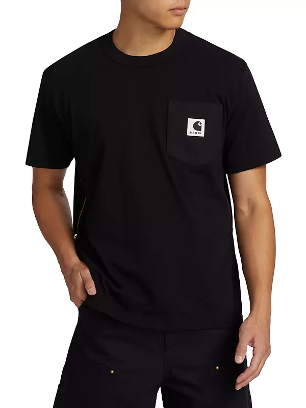 ​Sacai x Carhartt WIP Logo Crewneck T-Shirt