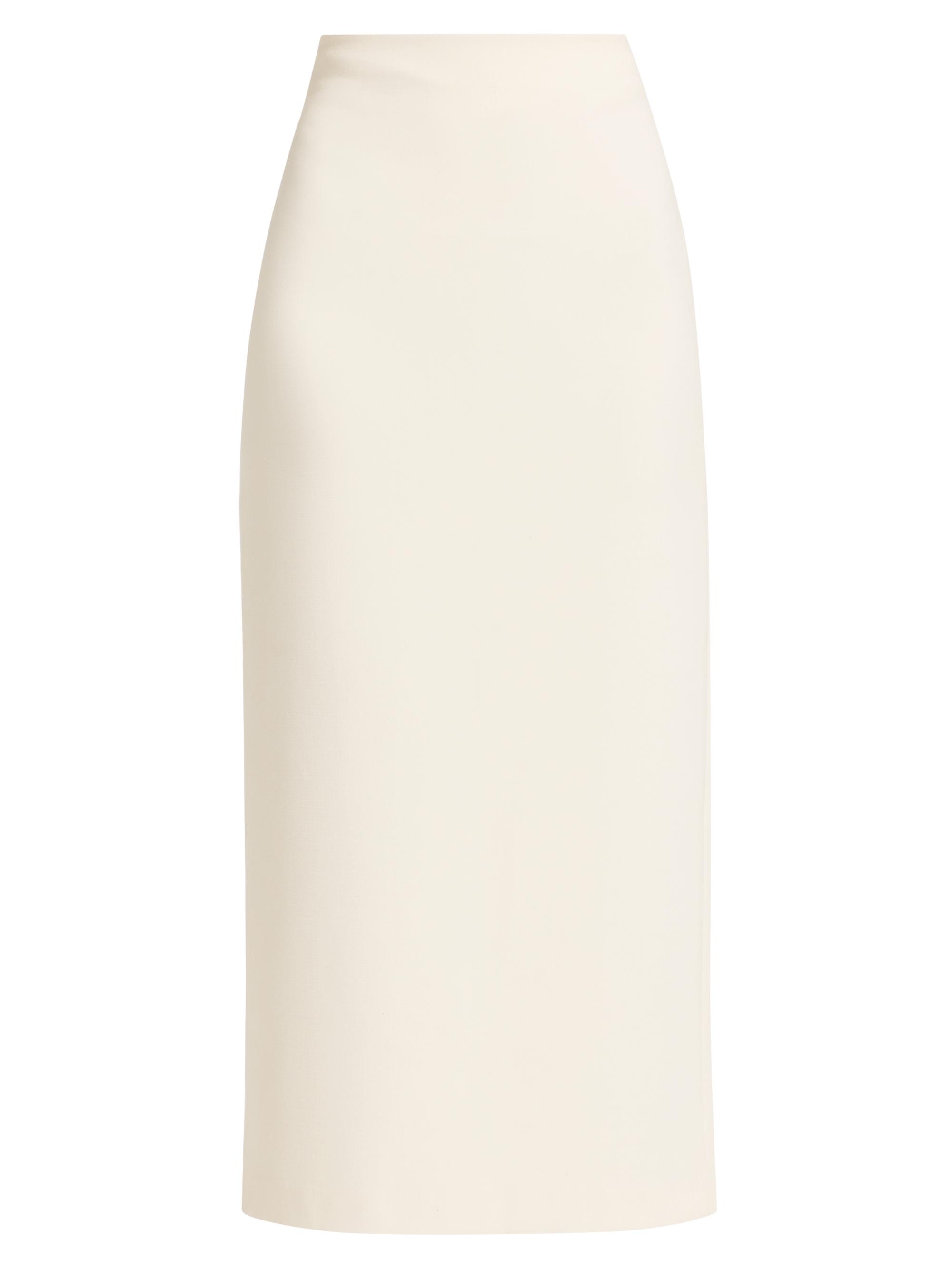 Vince Women's Lean Pencil Midi-Skirt - Off White