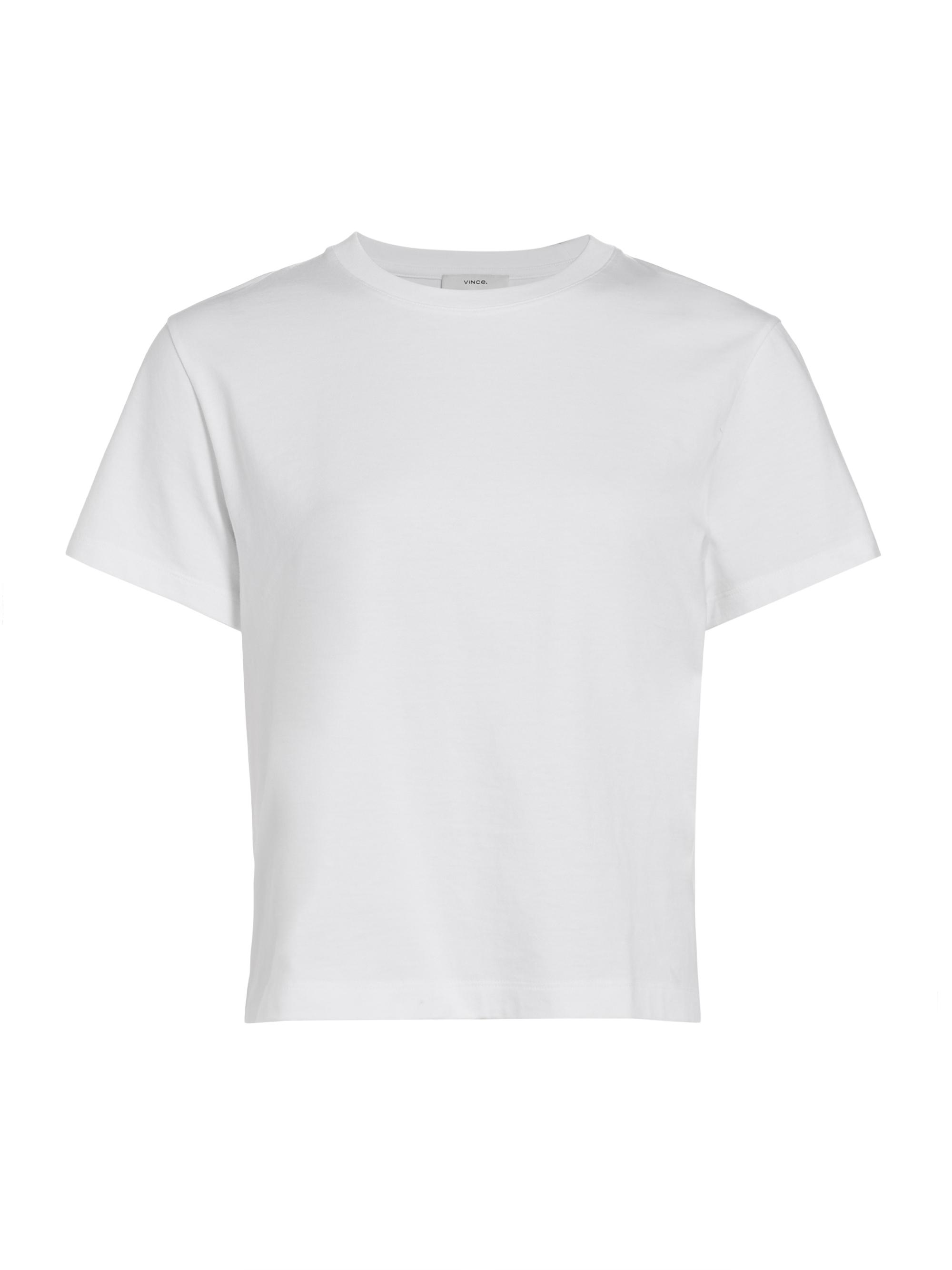 Crewneck Pima Cotton T-Shirt