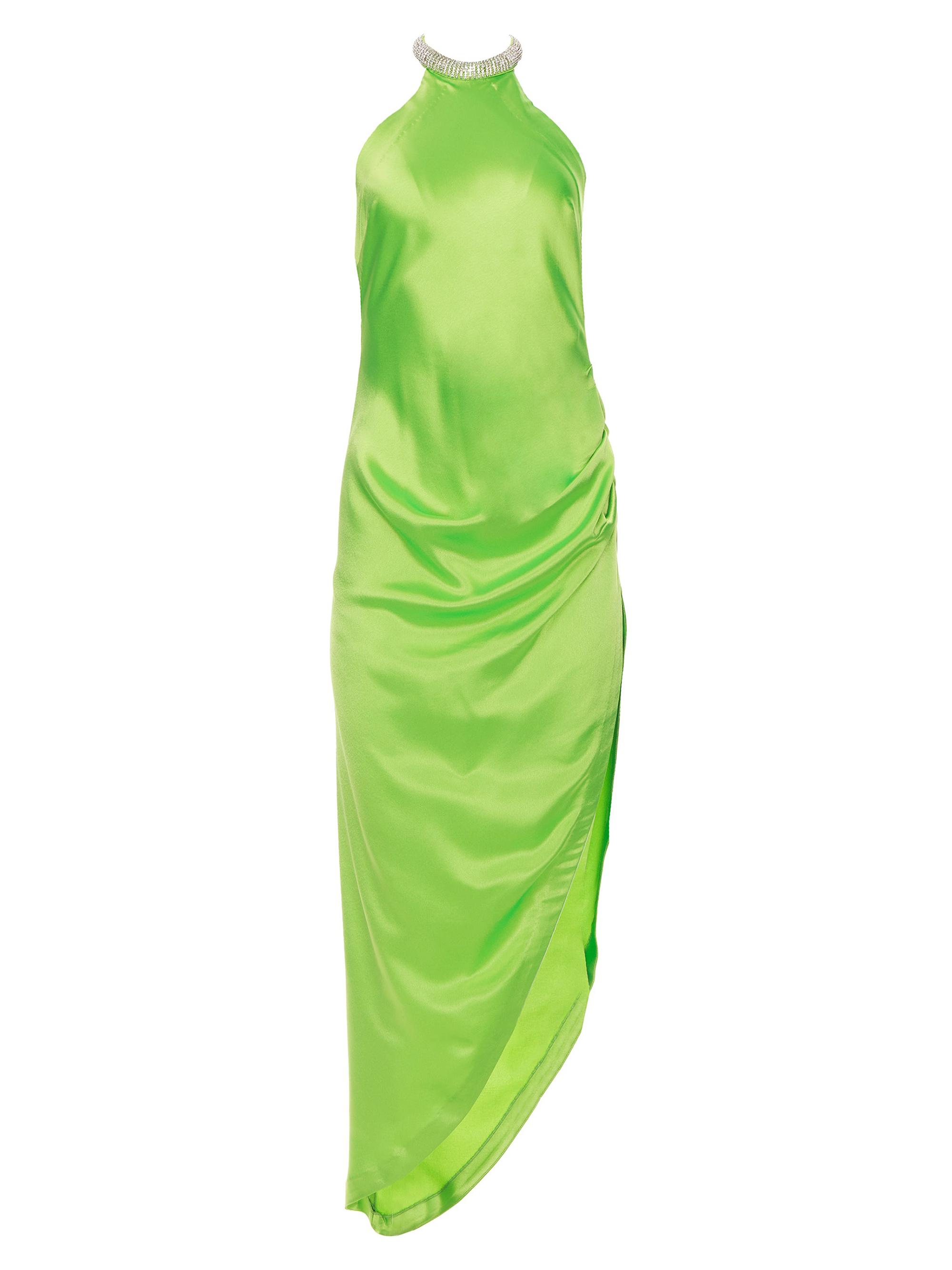 Retrofête Women's Maria Dress - Lime Punch