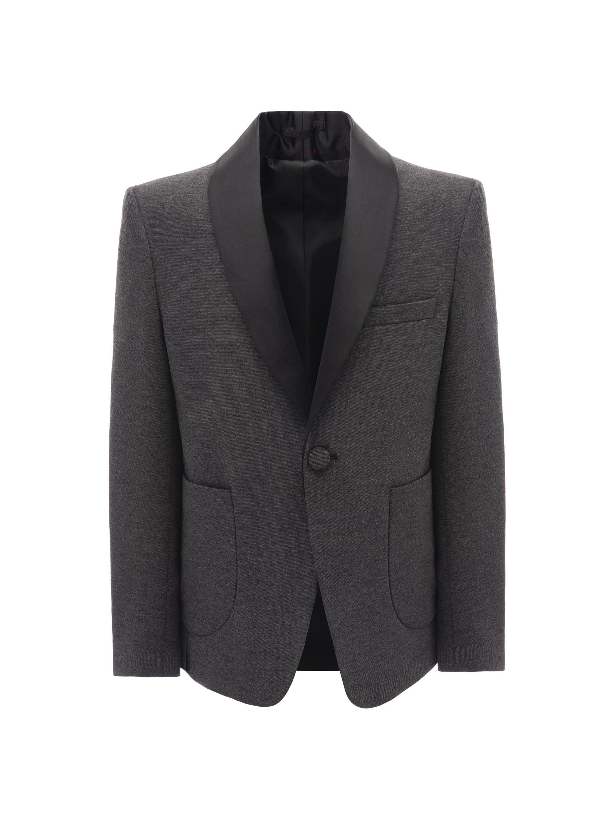 Moustache Little Boy's & Boy's Shawl Lapel Blazer - Navy