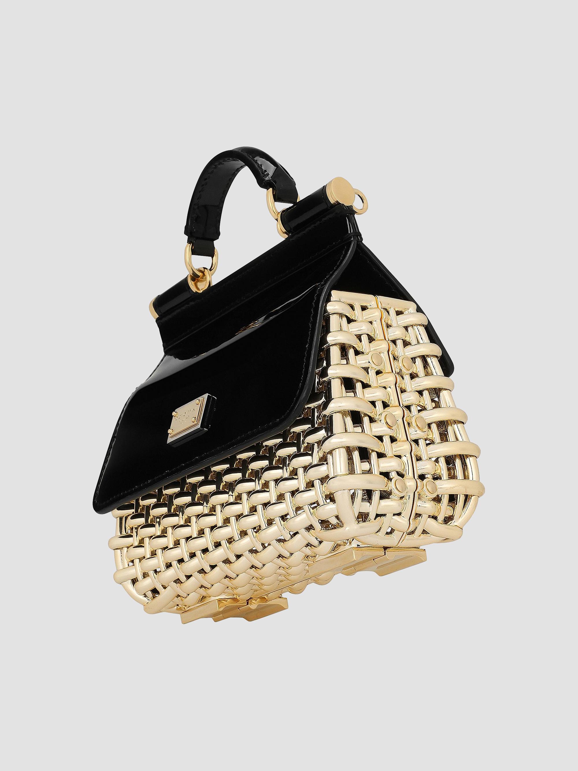 Dolce&Gabbana Mini Sicily Leather Box Bag | Saks Fifth Avenue