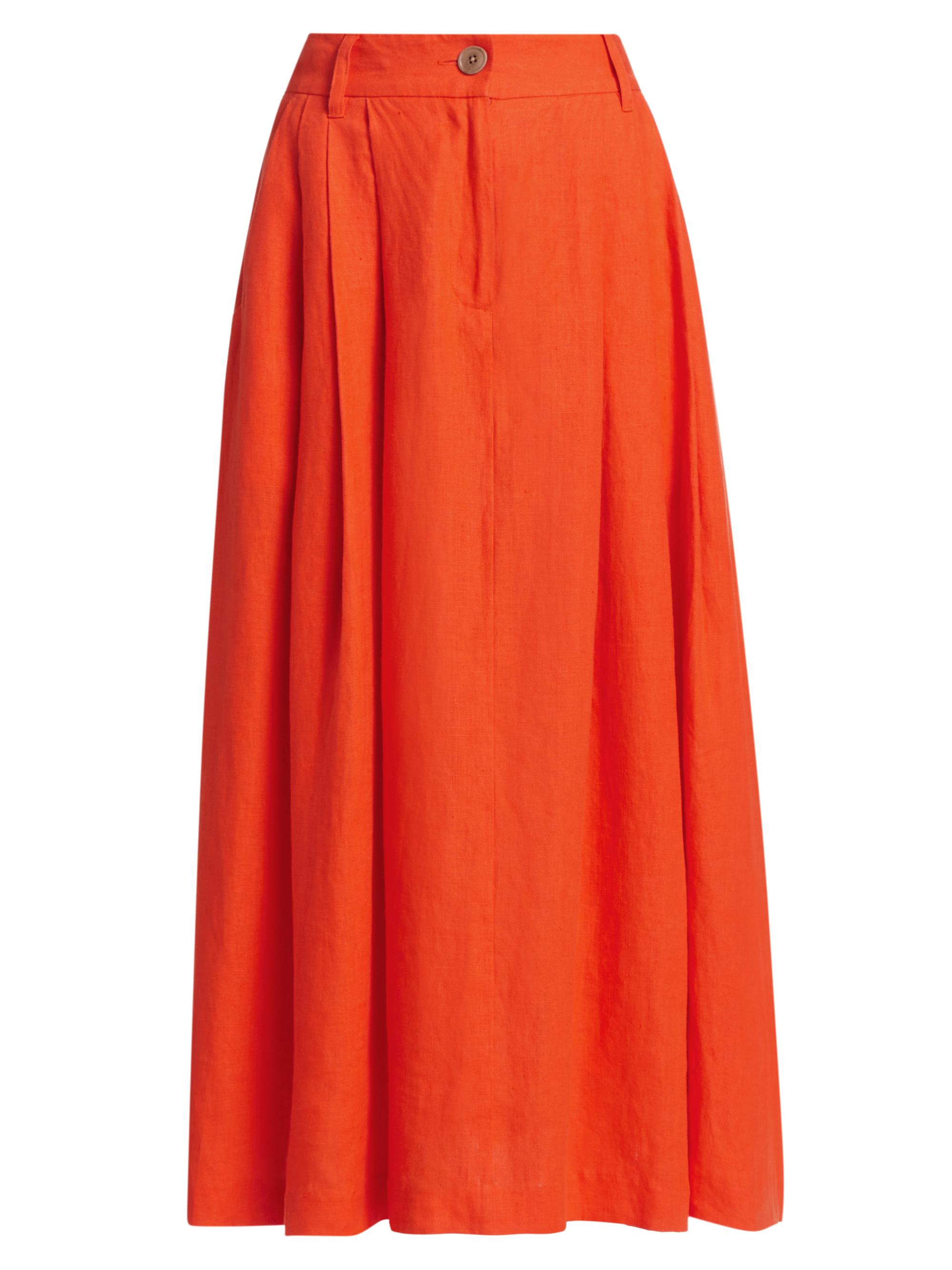 Mara Hoffman Women's Tulay Hemp Midi-Skirt - Poppy
