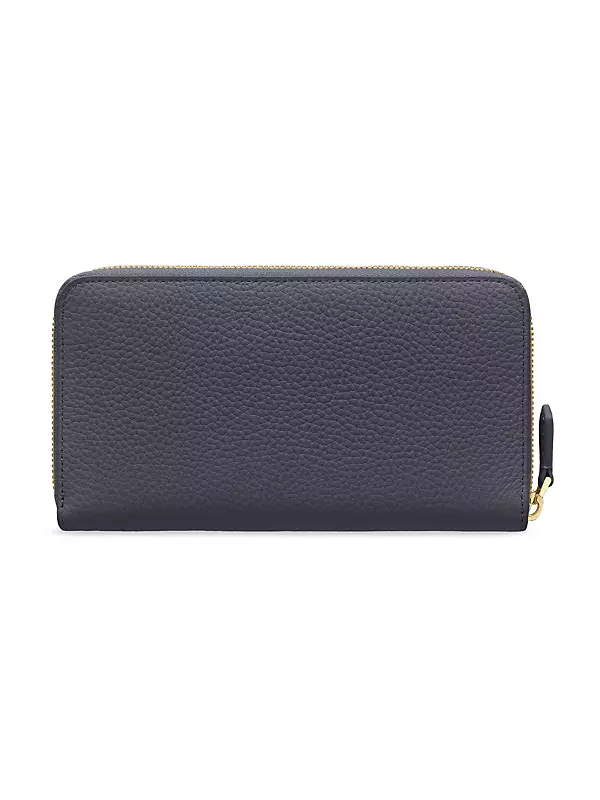 Shop Maison de Sabre Long Leather Zip Wallet | Saks Fifth Avenue