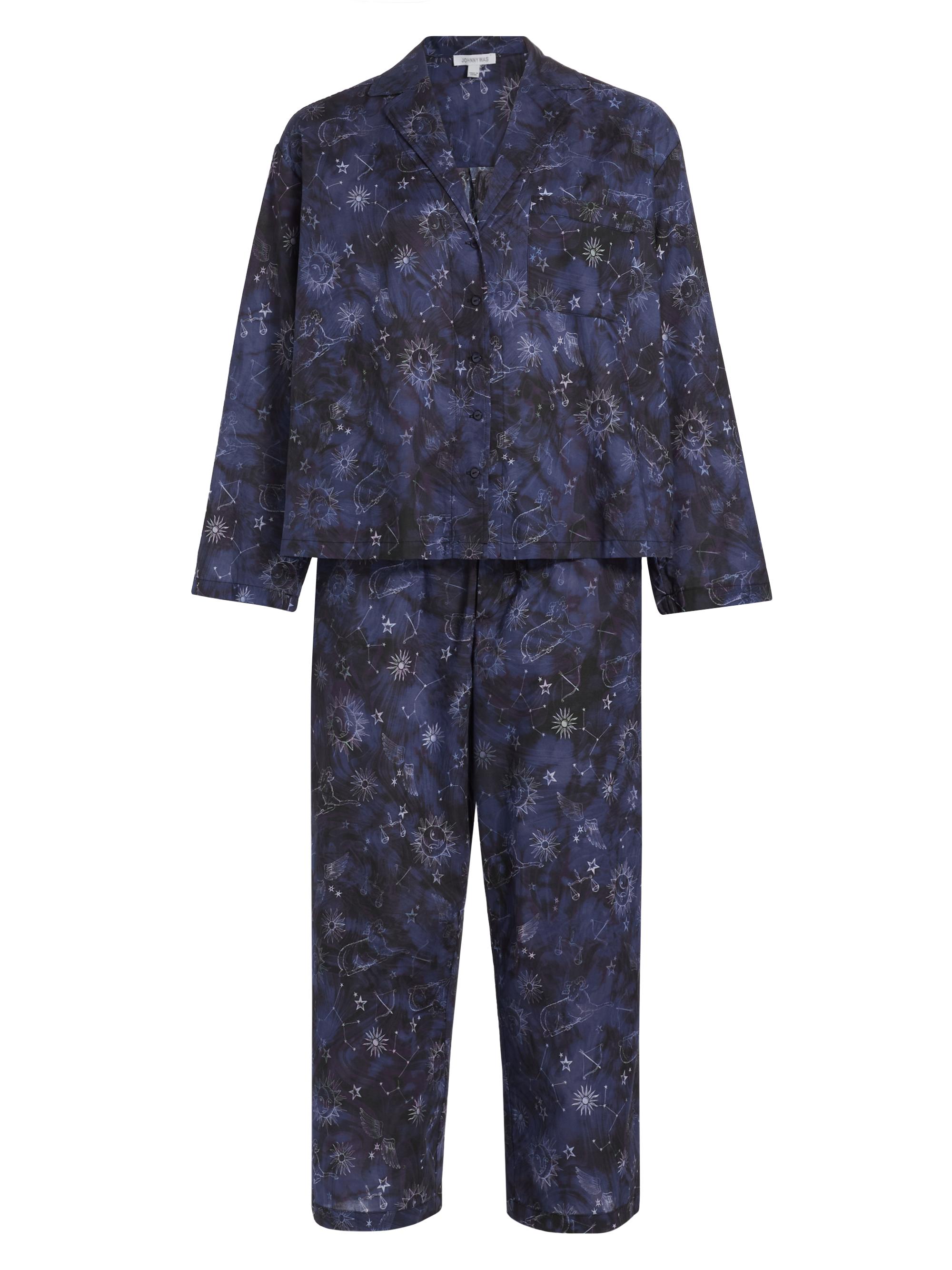 Johnny Was Women's Bejewel Celestial Cotton Pajamas