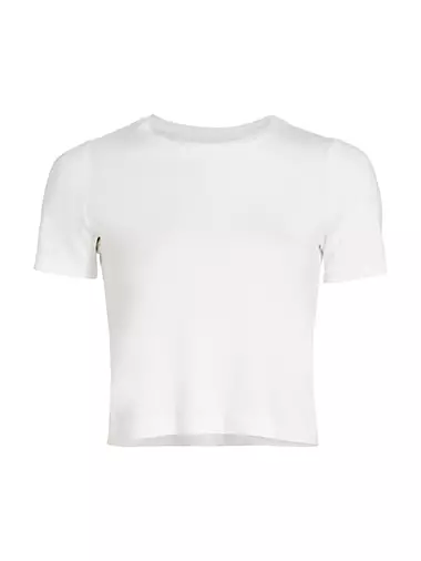 T-shirt bianca donna L - La Loggia