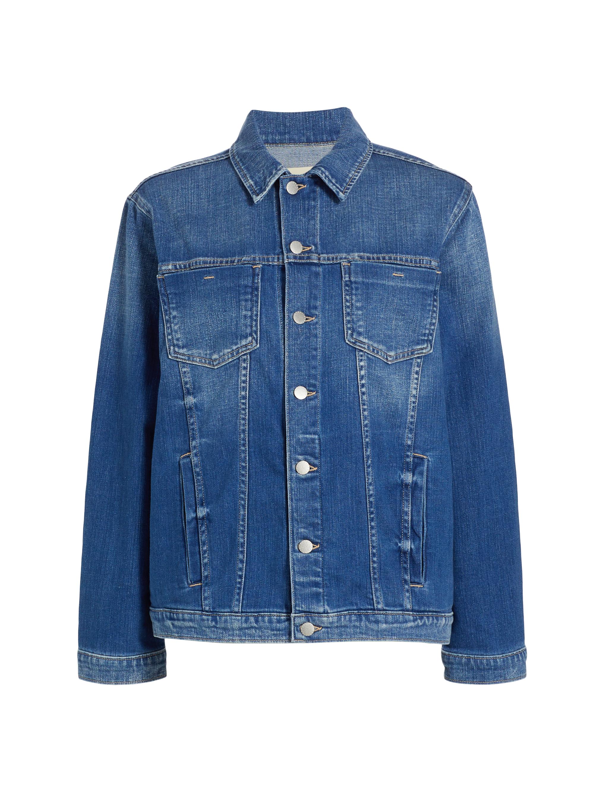 L'AGENCE Women's Karina Oversized Denim Jacket - Hayward