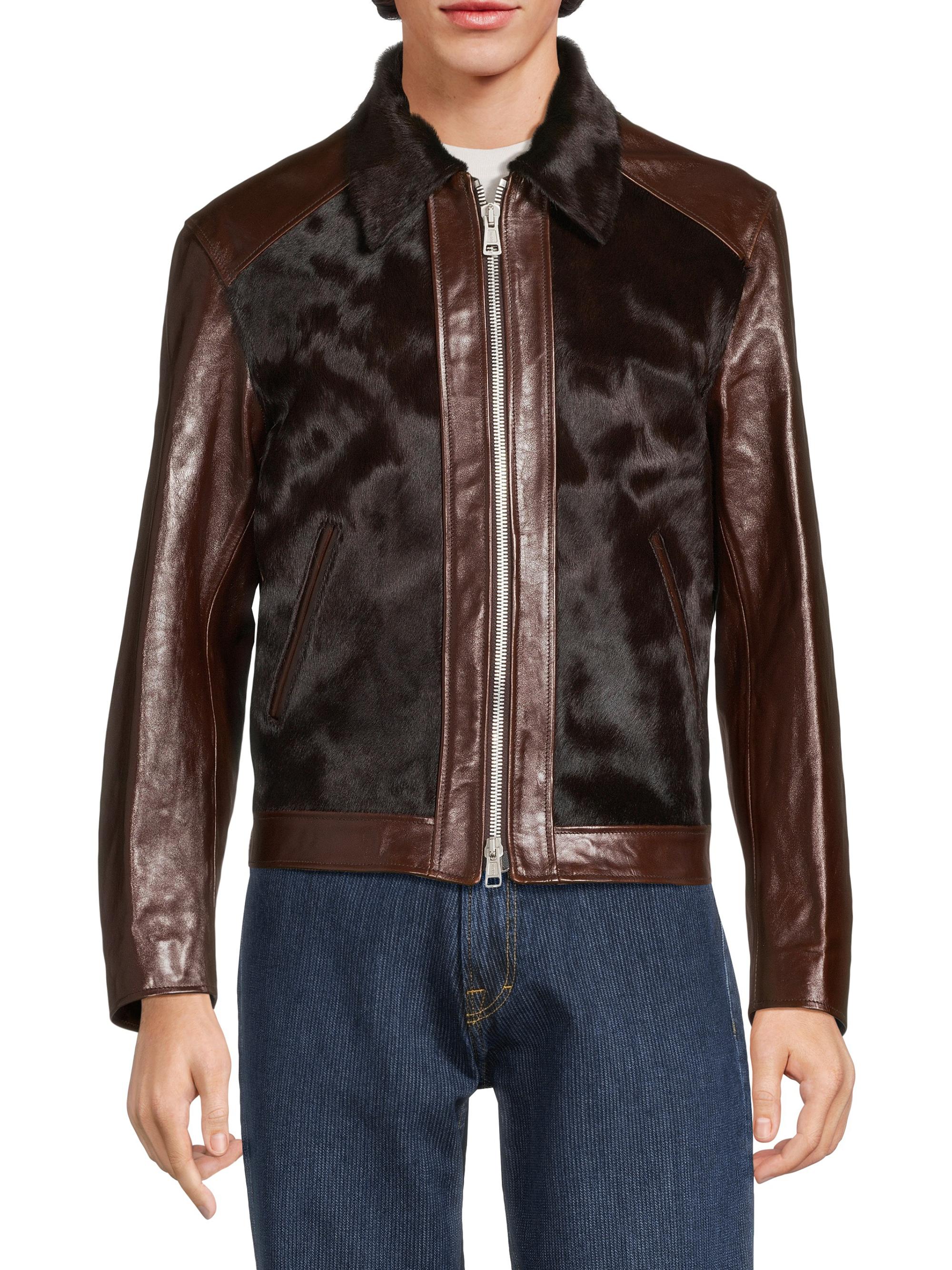 OUR LEGACY ハラコレザージャケット　ANDALOU JACKET OUR LEGACY ハラコレザージャケット ANDALOU JACKET