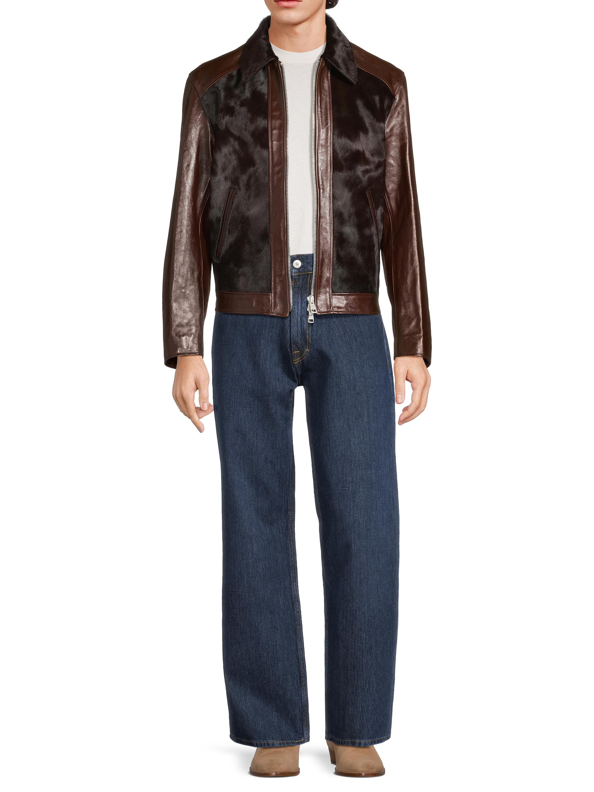 Our Legacy Andalou Leather Jacket | Saks Fifth Avenue