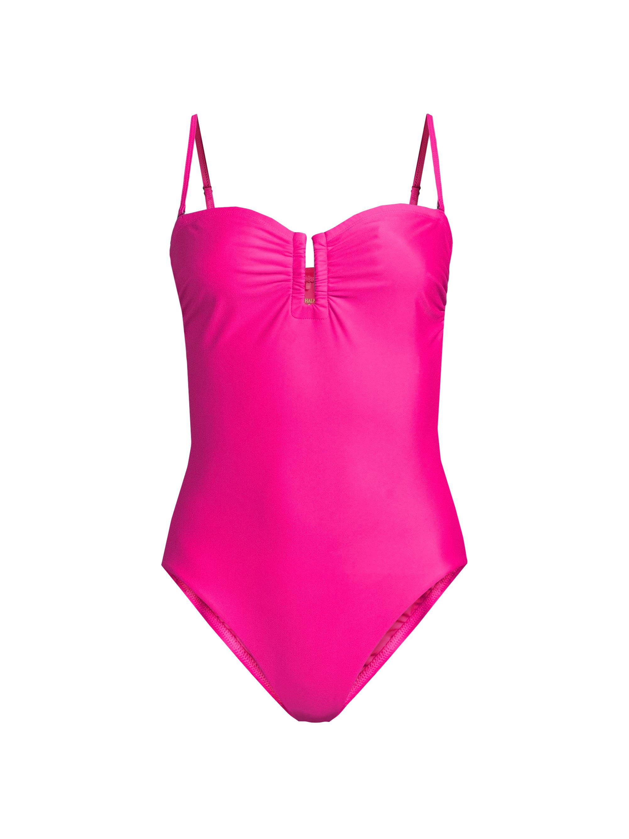 Kobi Halperin Women's Becca Strapless One-Piece Swimsuit - Fuschia