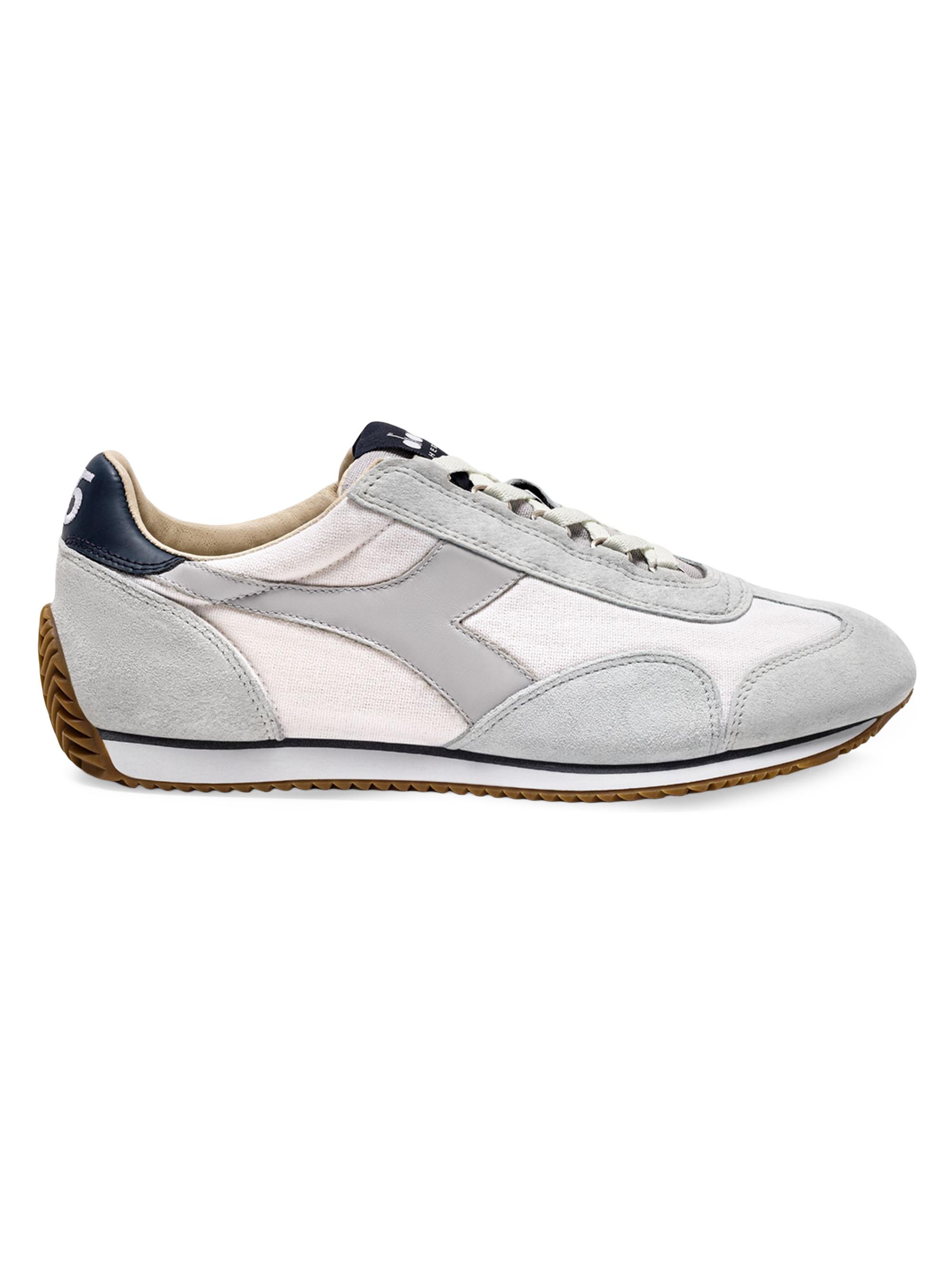 Diadora Heritage Men's  Unisex Equipe H Canvas & Suede Sneakers - Sky Blue Diamond