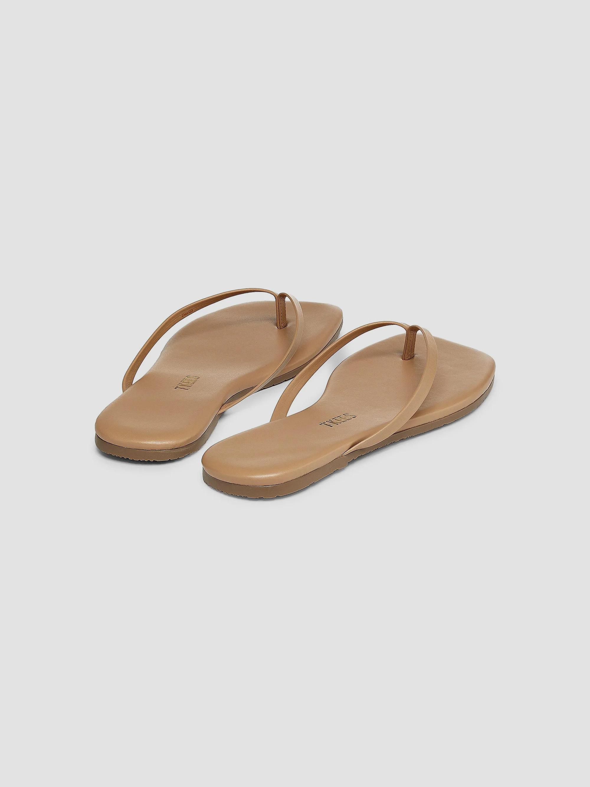 Tkees Square-Toe Lily Leather Sandals | Saks Fifth Avenue