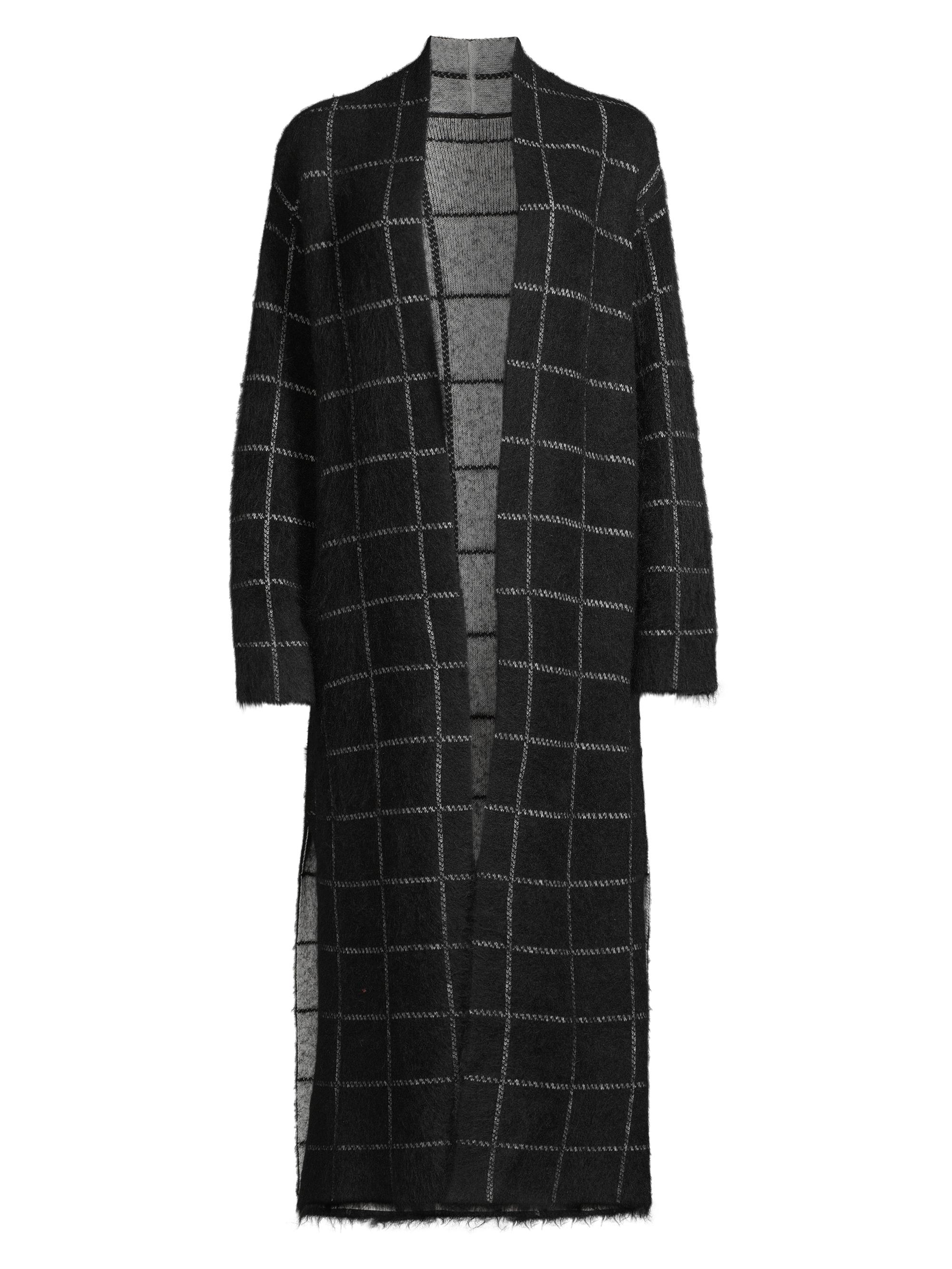 Toccin Women's Sterling Alpaca-Blend Reversible Coat - Jet