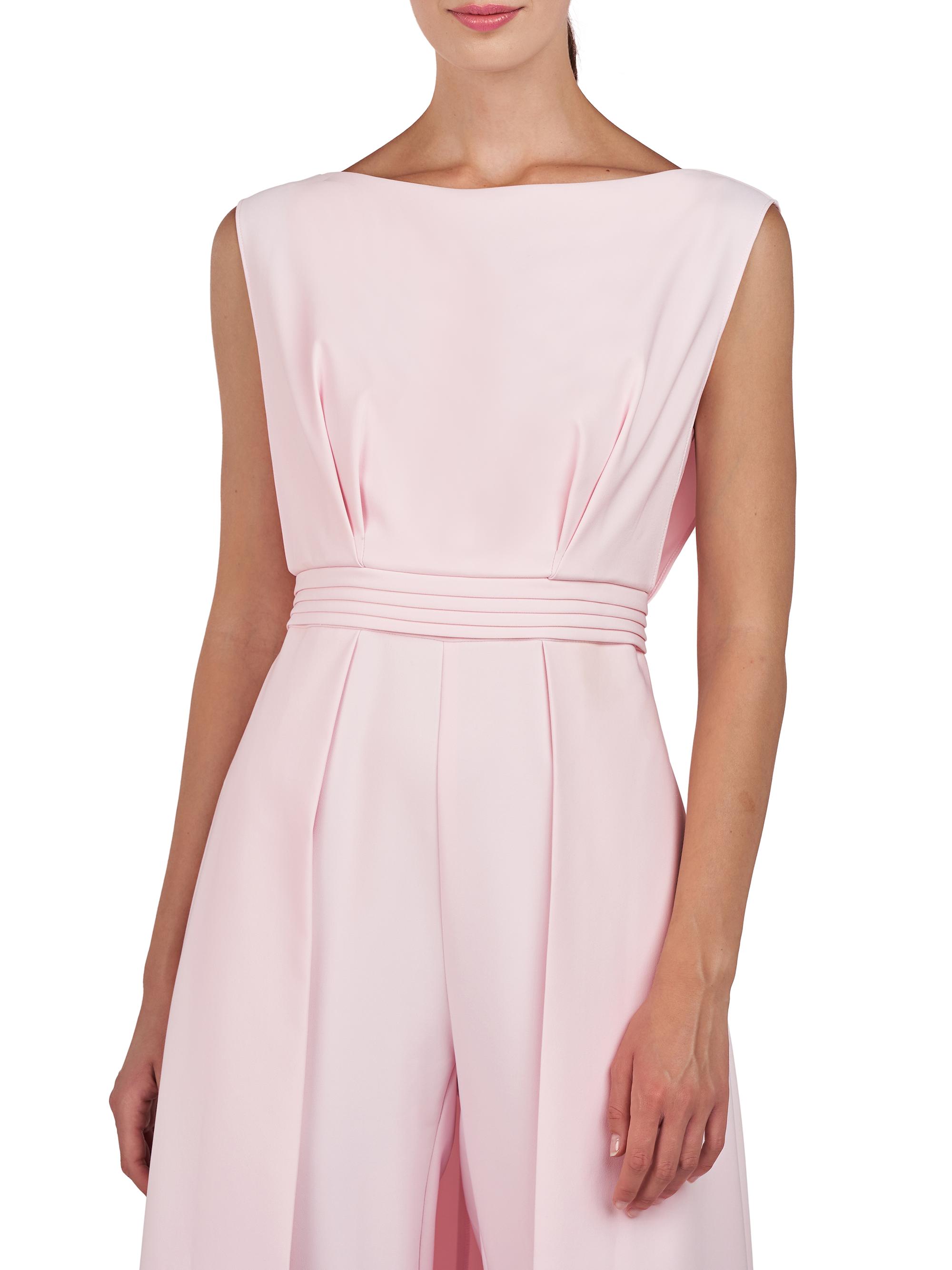 Kay Unger Demi Bateau Neck Walk-Thru Jumpsuit | Saks Fifth Avenue