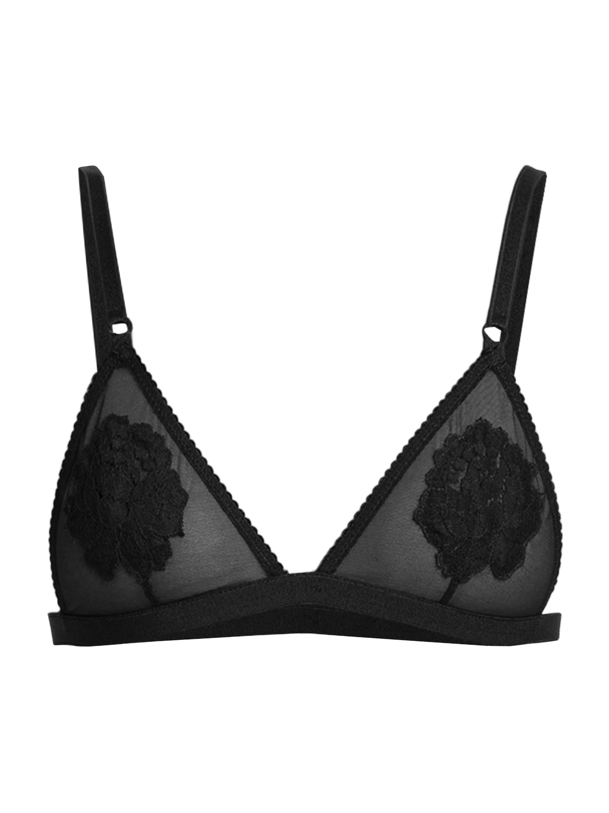 Dolce & Gabbana Women's Soft Cup Triangle Bra - Black