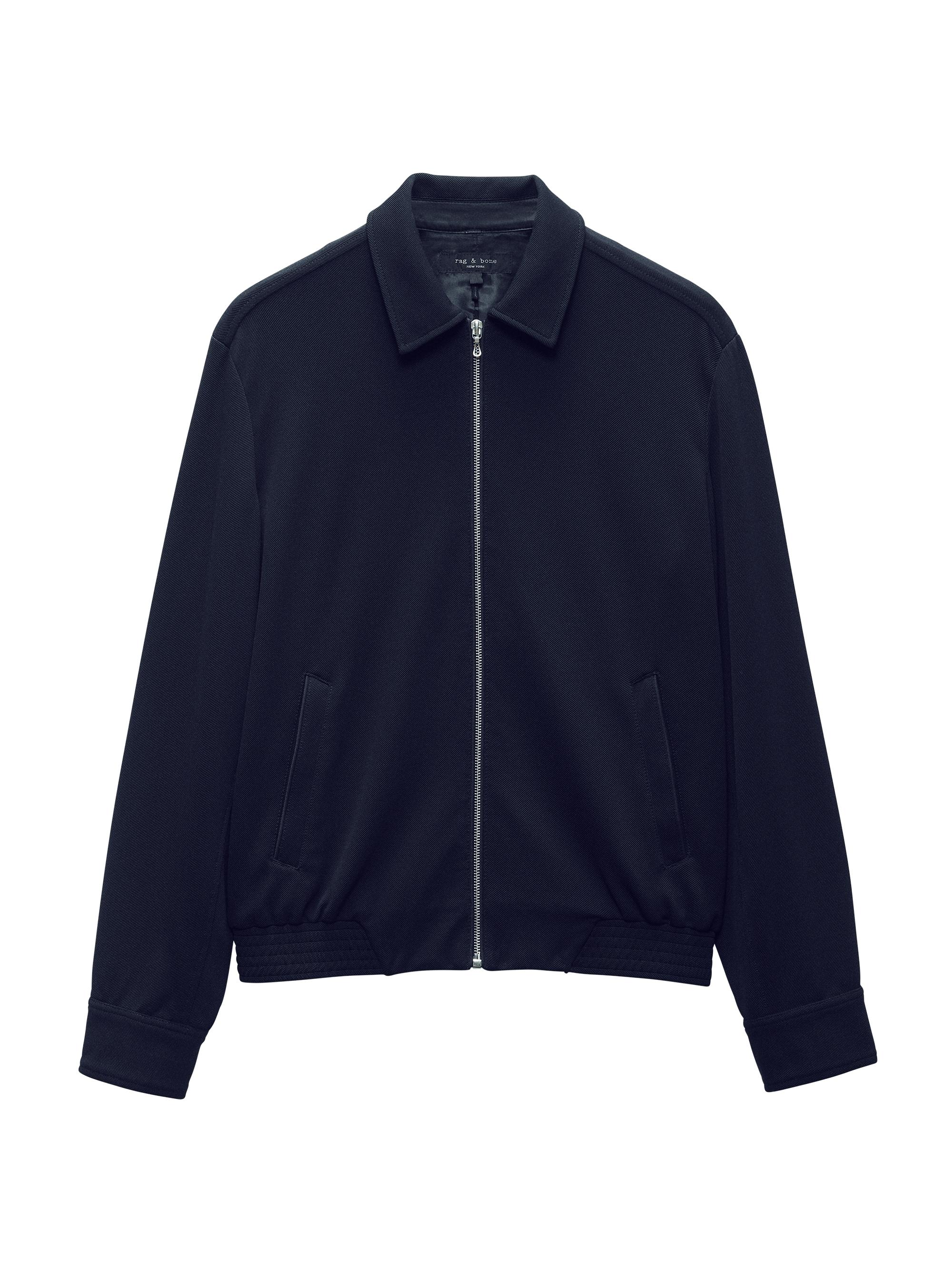 rag & bone Men's Irving Knit Jacket - Black